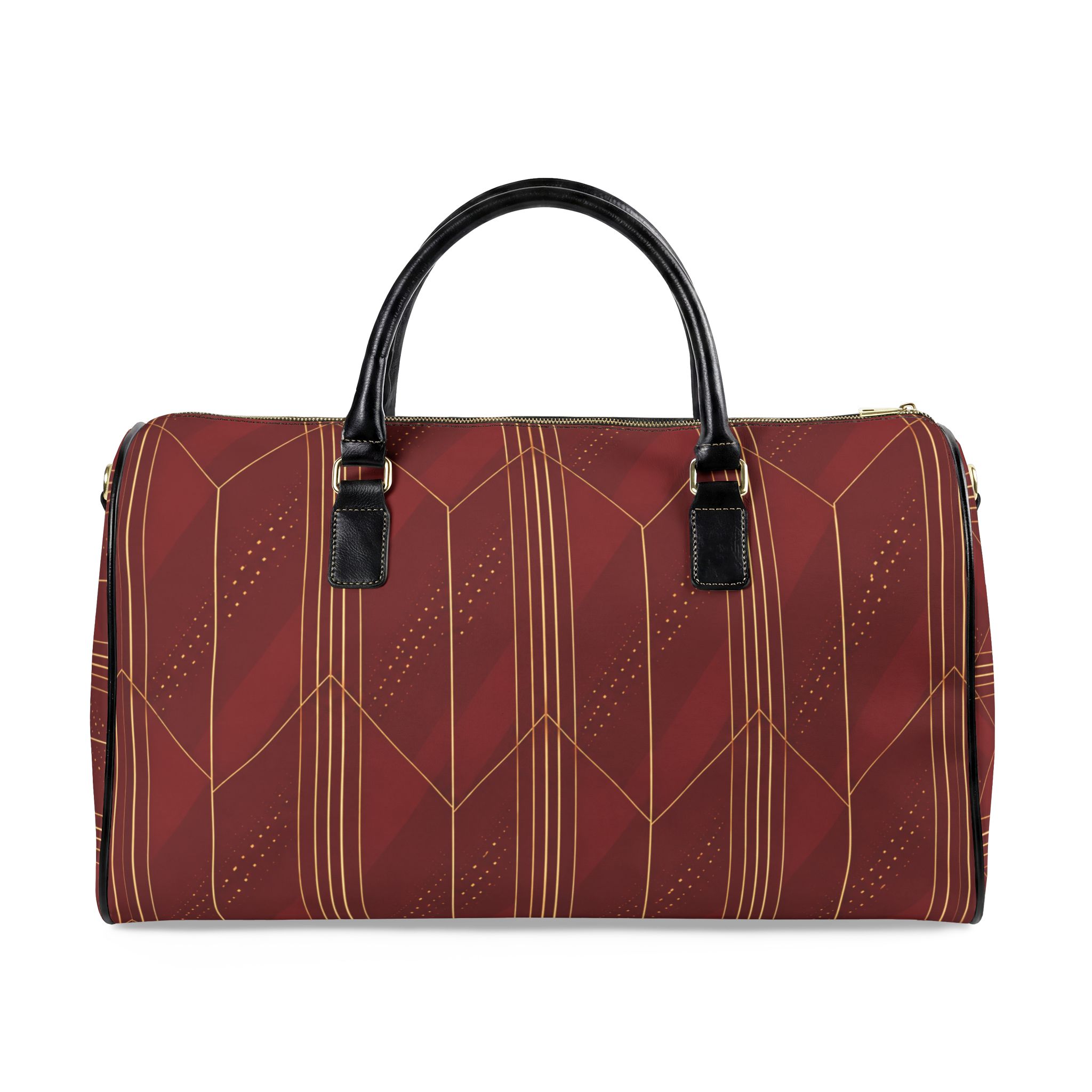 Endeavour Weekender Bag (in Red)