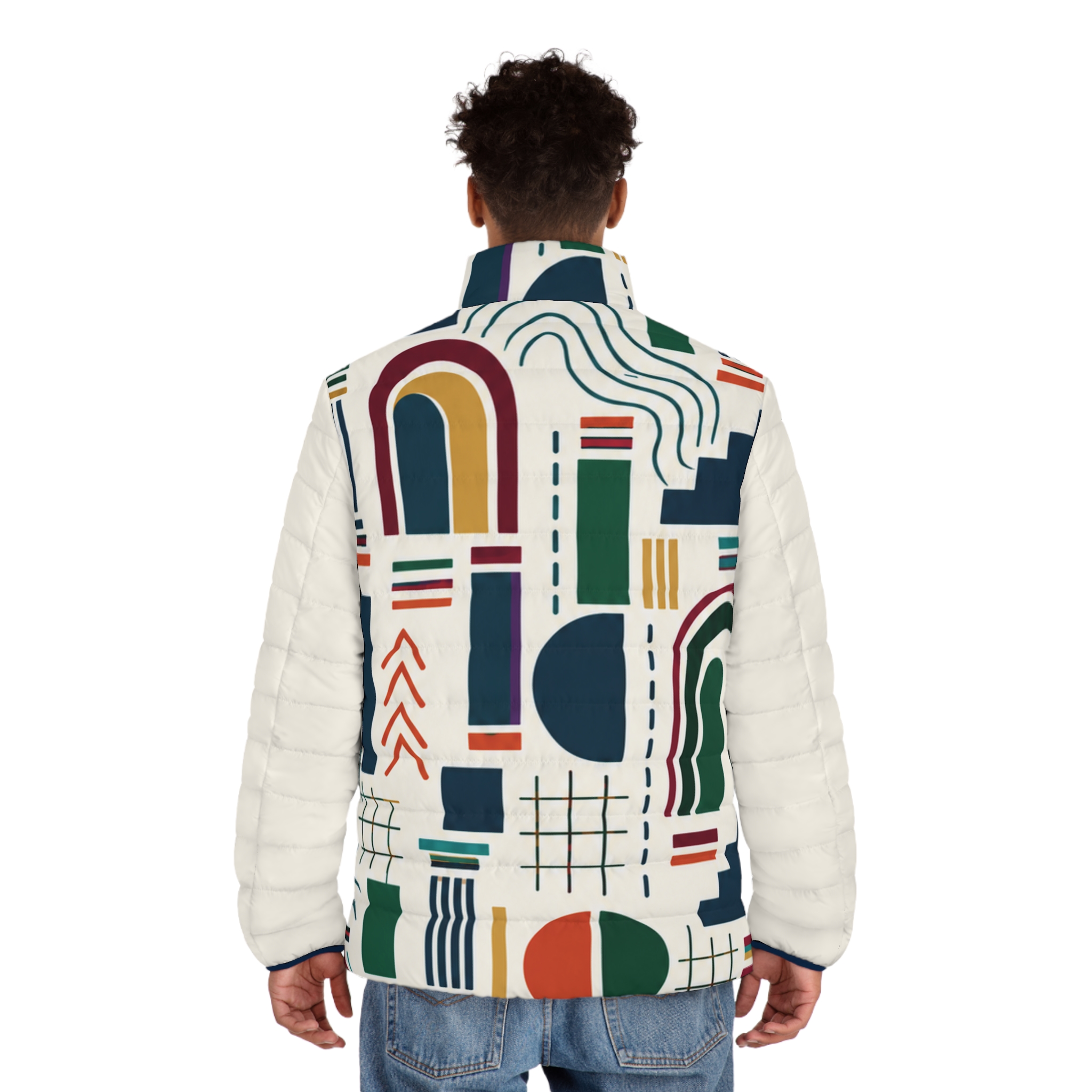 Portico Men's Quilted Jacket (No. 01) - Image 4
