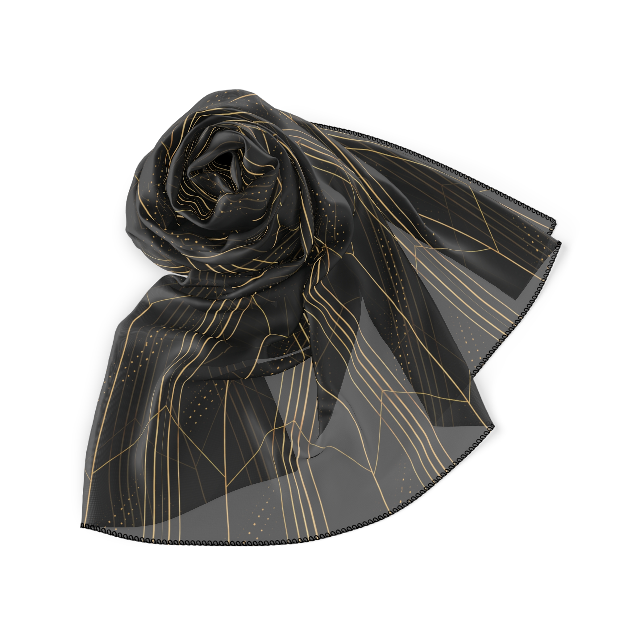 Endeavour Sheer Scarf (in Black)