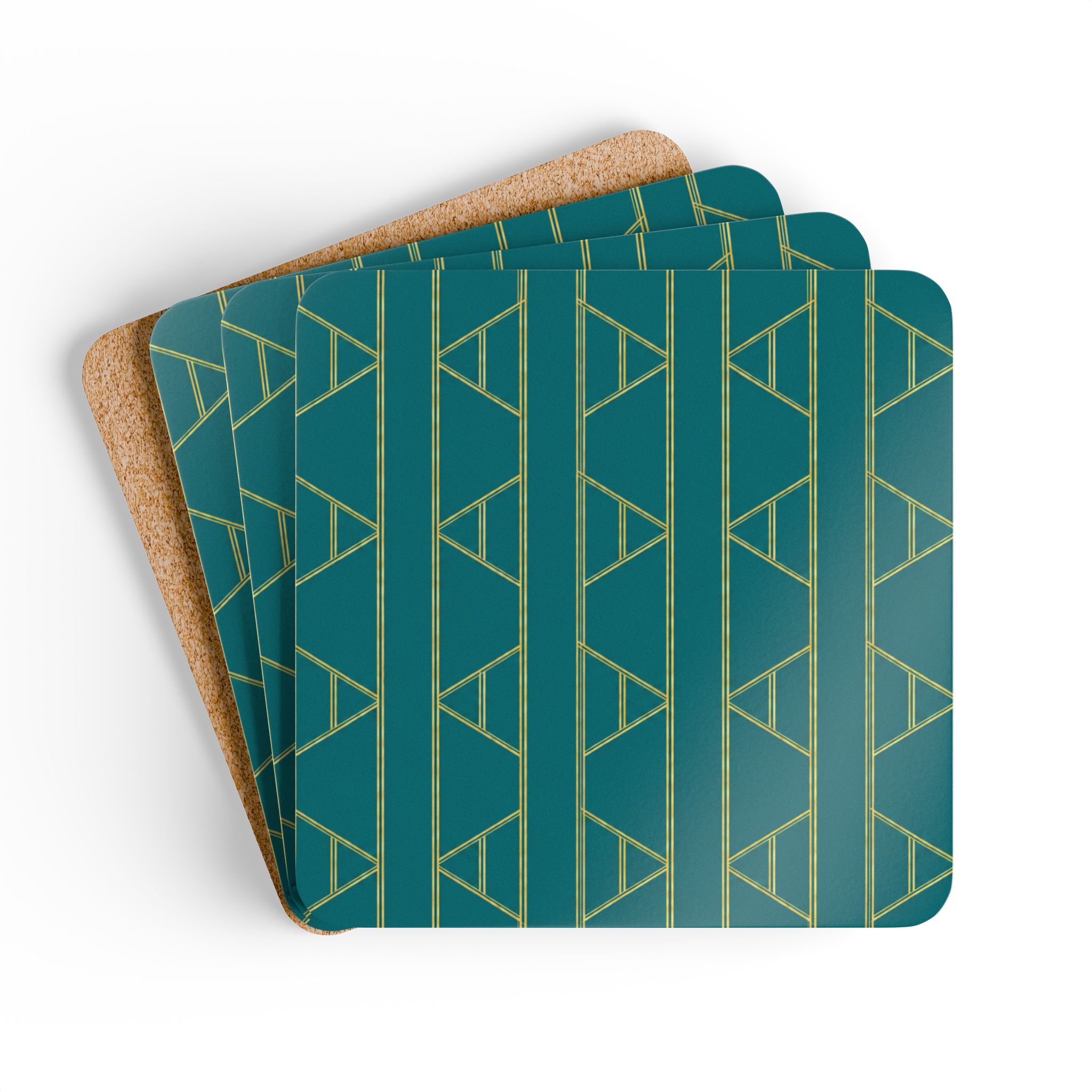 Kingston Coaster Set (in Teal)