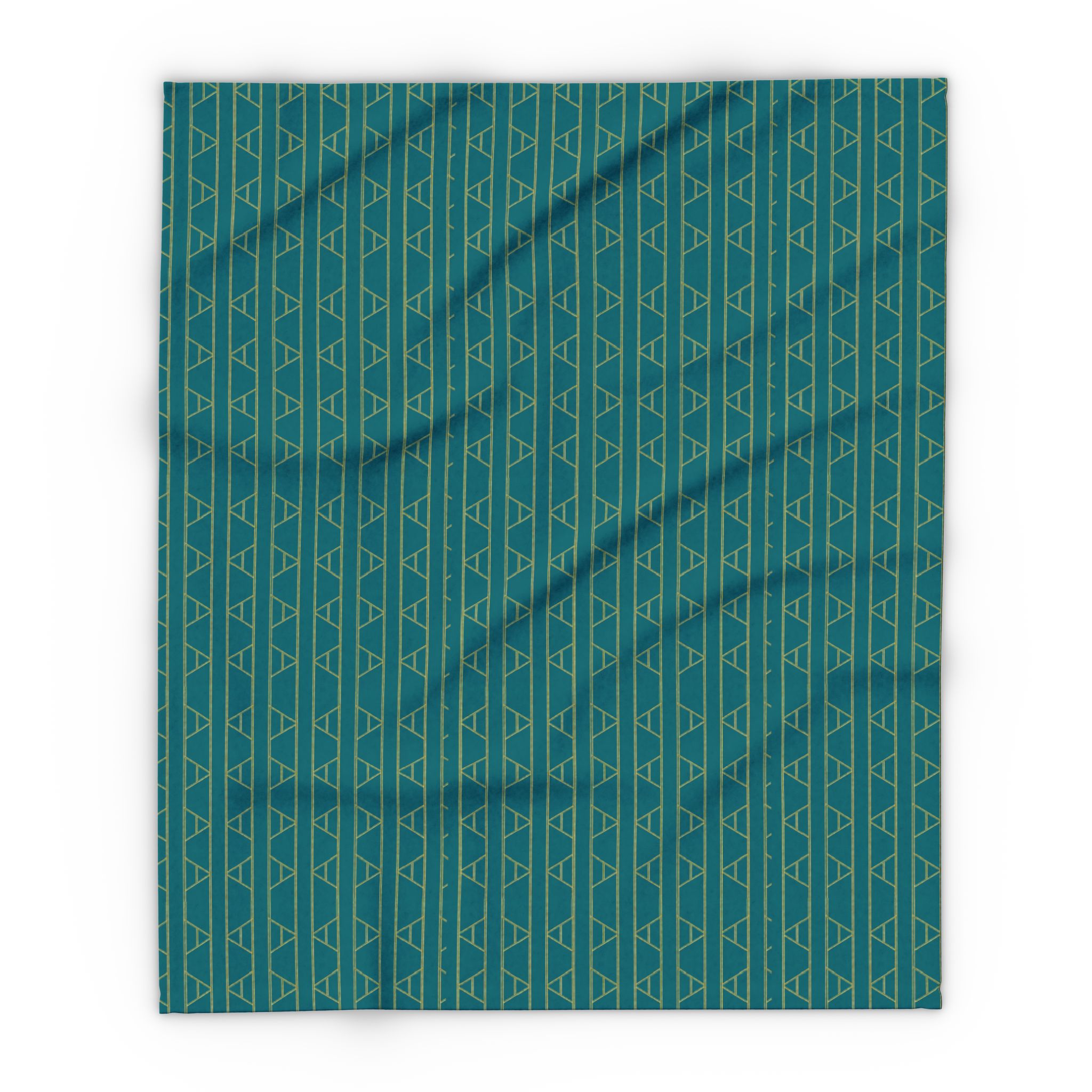 Kingston Arctic Fleece Blanket (in Teal) - Image 7