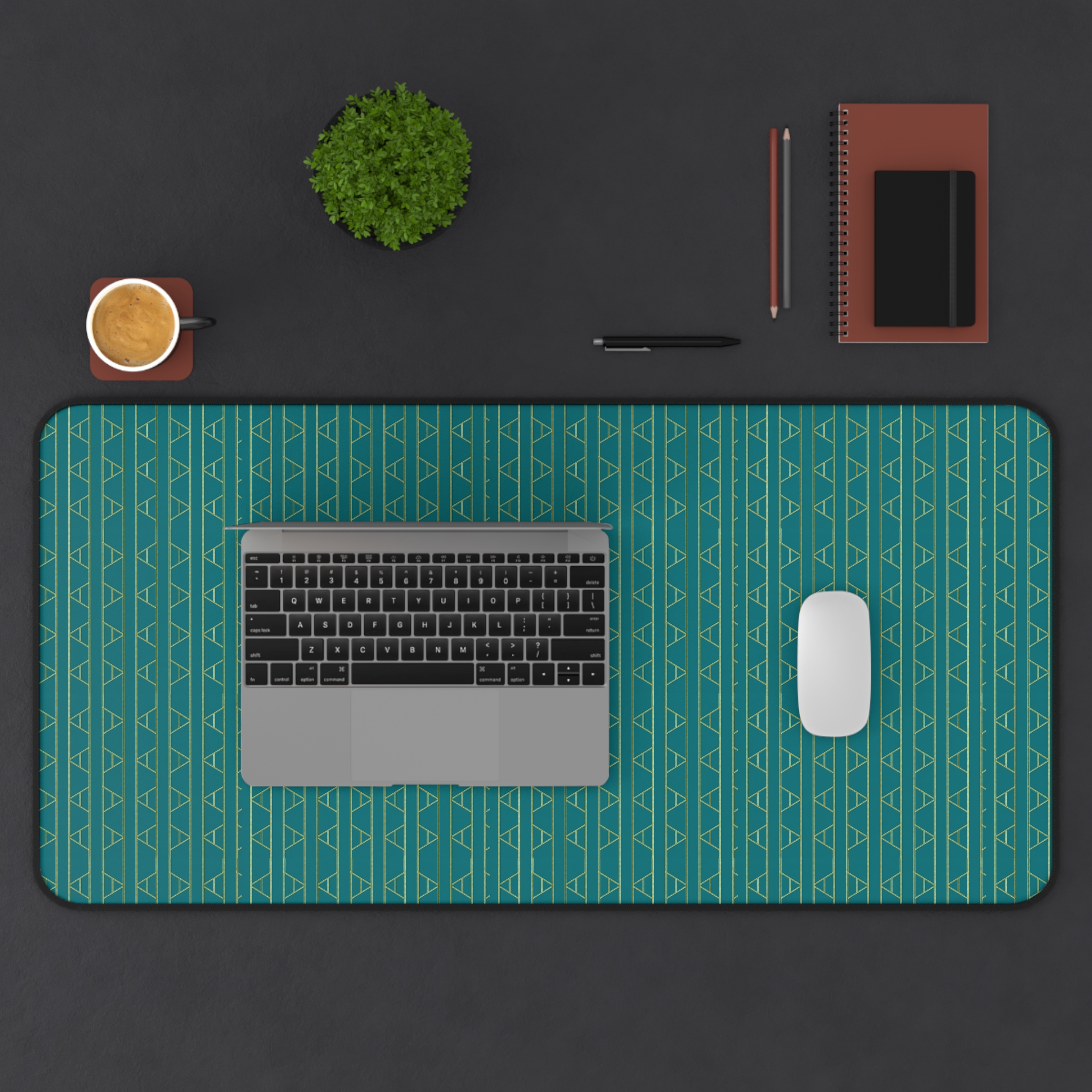 Kingston Desk Mat (in Teal) - Image 3