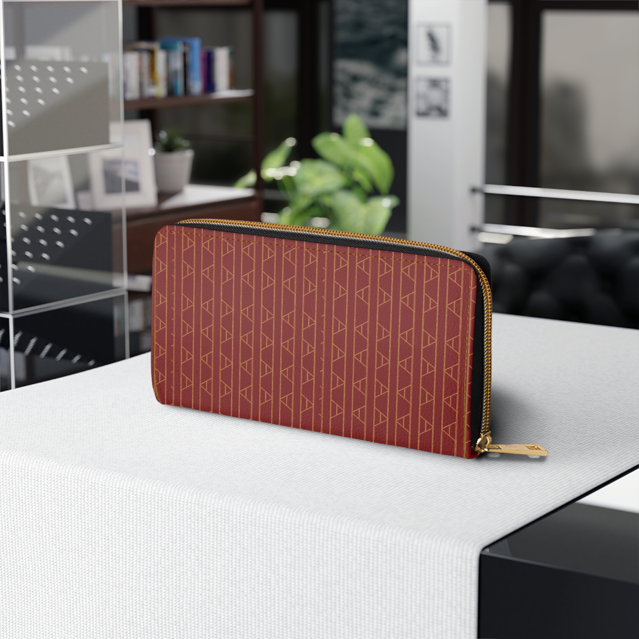 Kingston Zipper Wallet (in Red) - Image 3