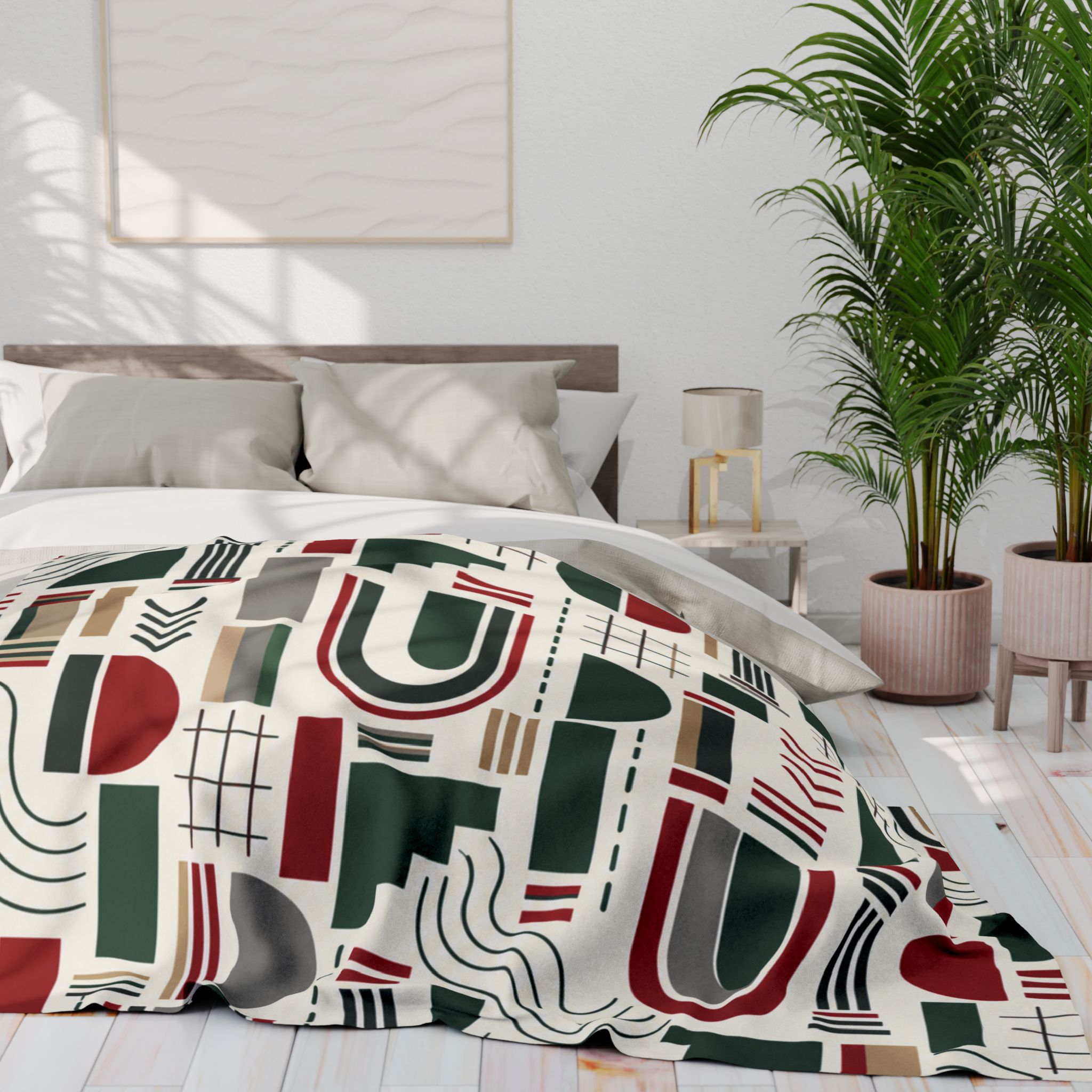 Portico Arctic Fleece Blanket (No. 04) - Image 12