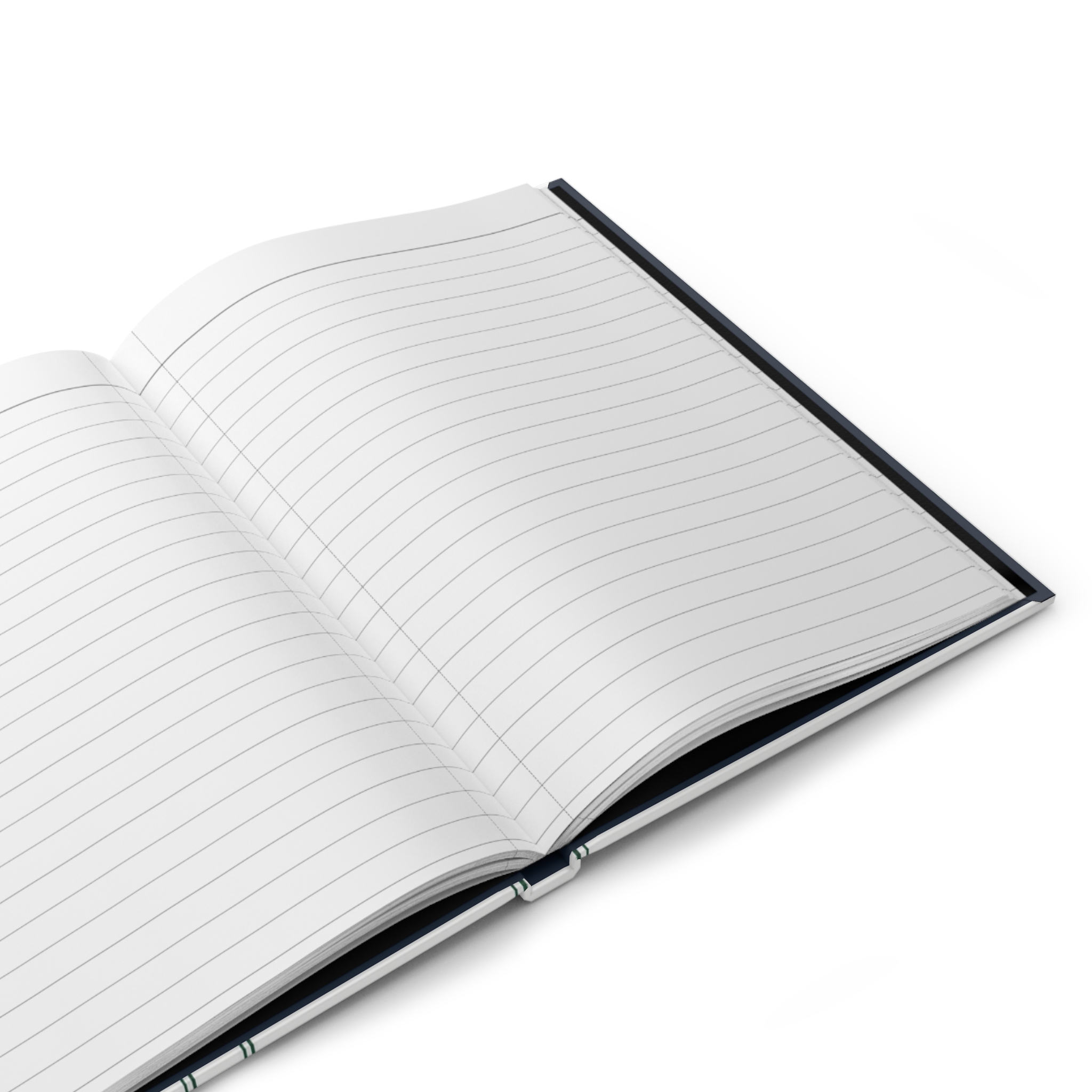 Kingston Hardcover Journal (in White & Green) - Image 5
