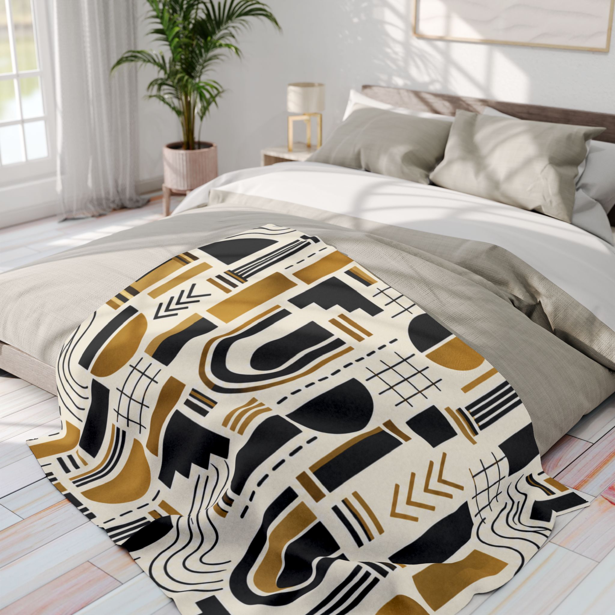 Portico Arctic Fleece Blanket (No. 05) - Image 5