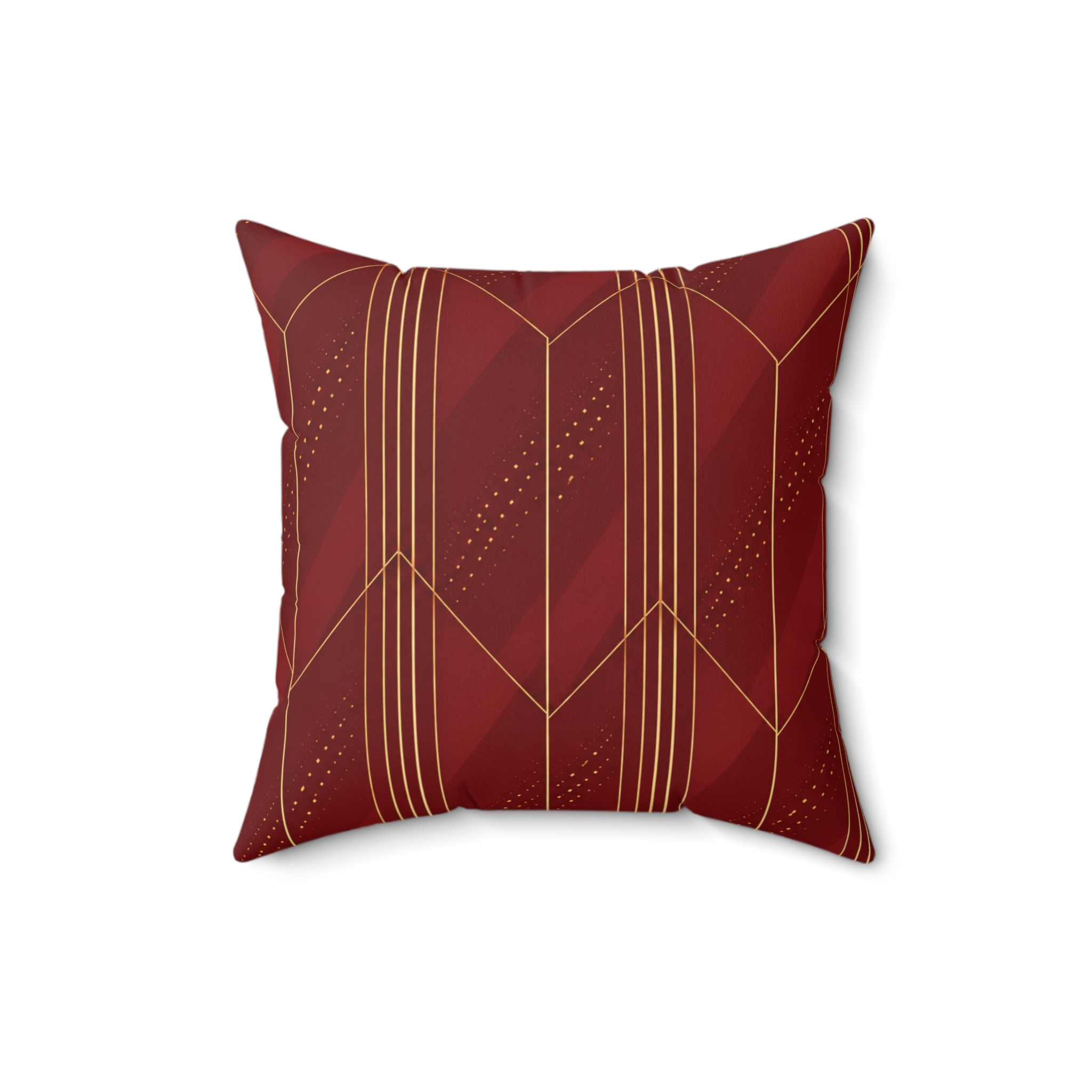 Endeavour Throw Pillow (in Red) - Image 4