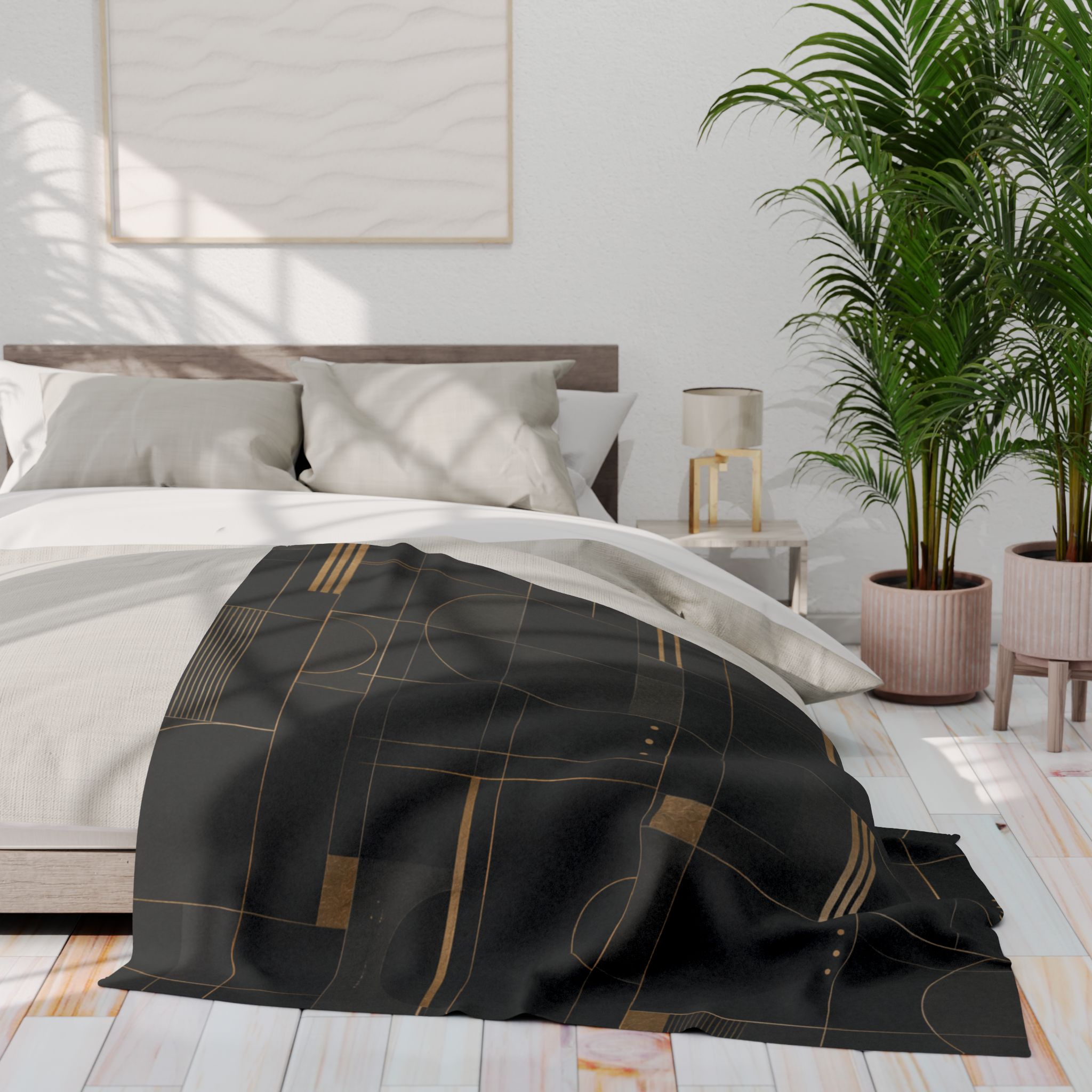 Mastermind Arctic Fleece Blanket (No. 01) - Image 6