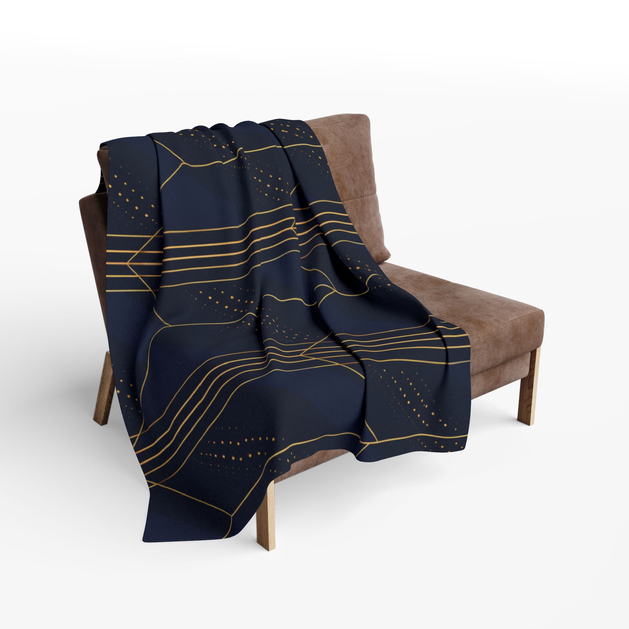 Endeavour Arctic Fleece Blanket (in Blue) - Image 10