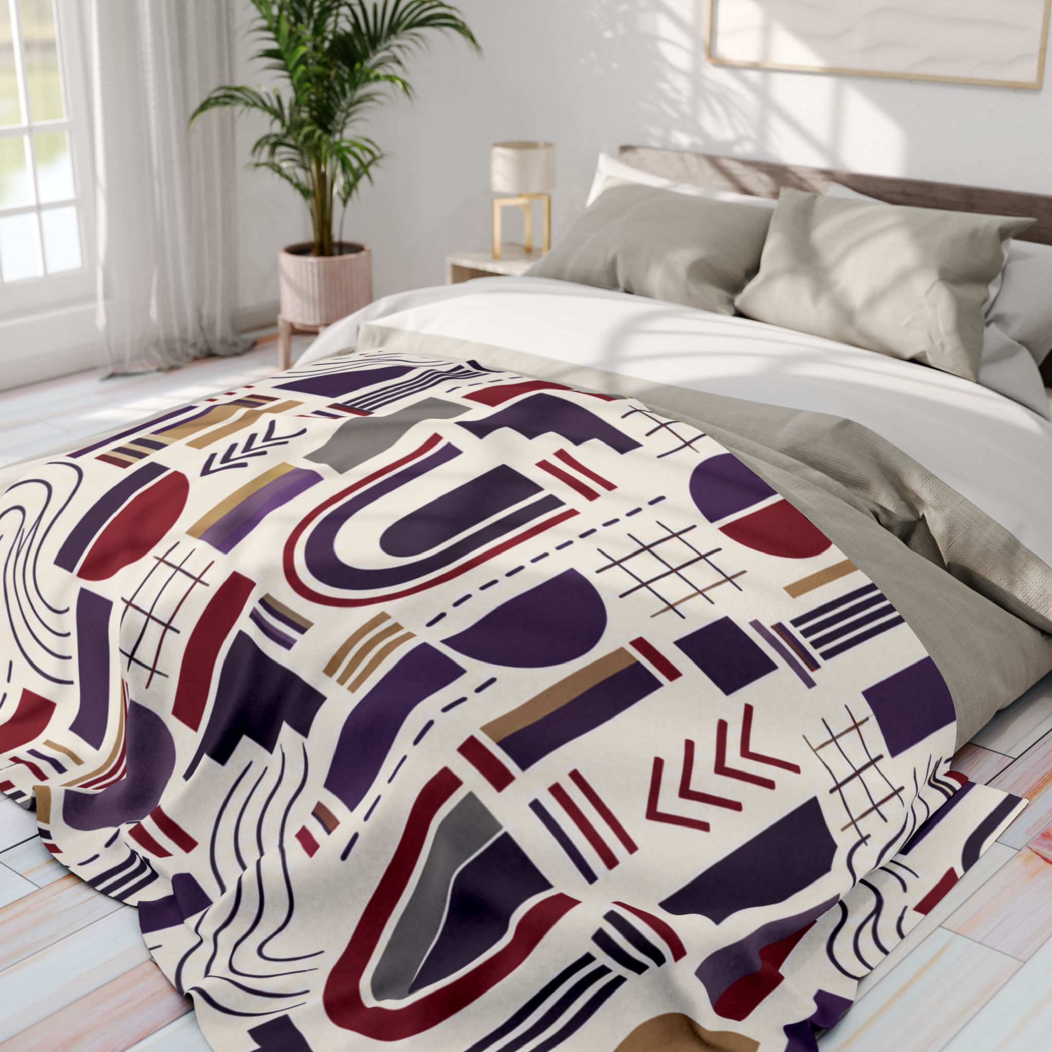 Portico Arctic Fleece Blanket (No. 03) - Image 11