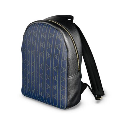 Kingston Leather Backpack (in Blue)
