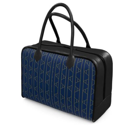Kingston Leather Holdall (in Blue)