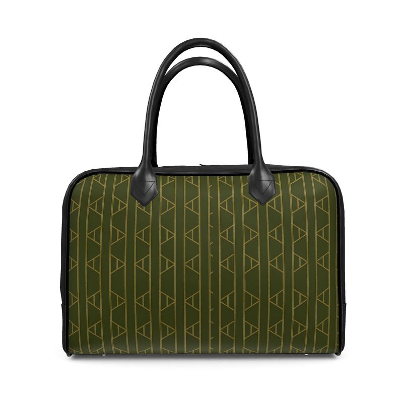 Kingston Leather Holdall (in Olive) - Image 2