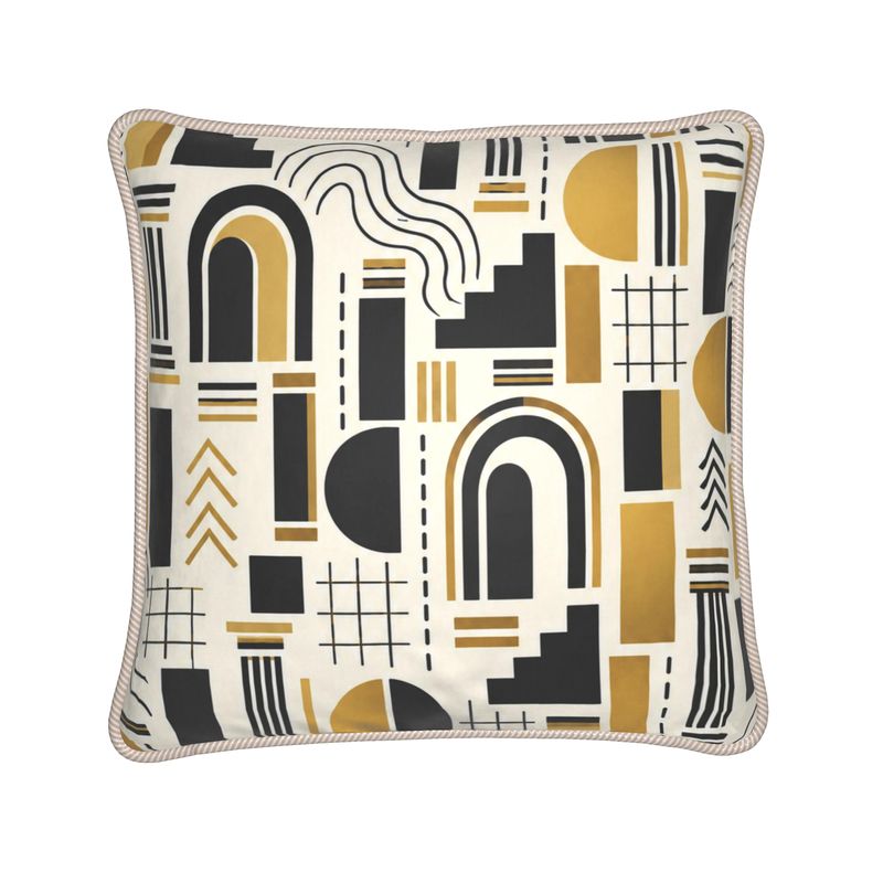 Portico Silk Cushion (No. 05)