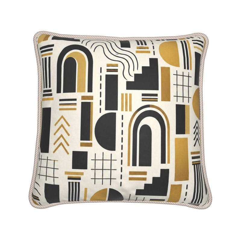 Portico Silk Cushion (No. 05) - Image 2