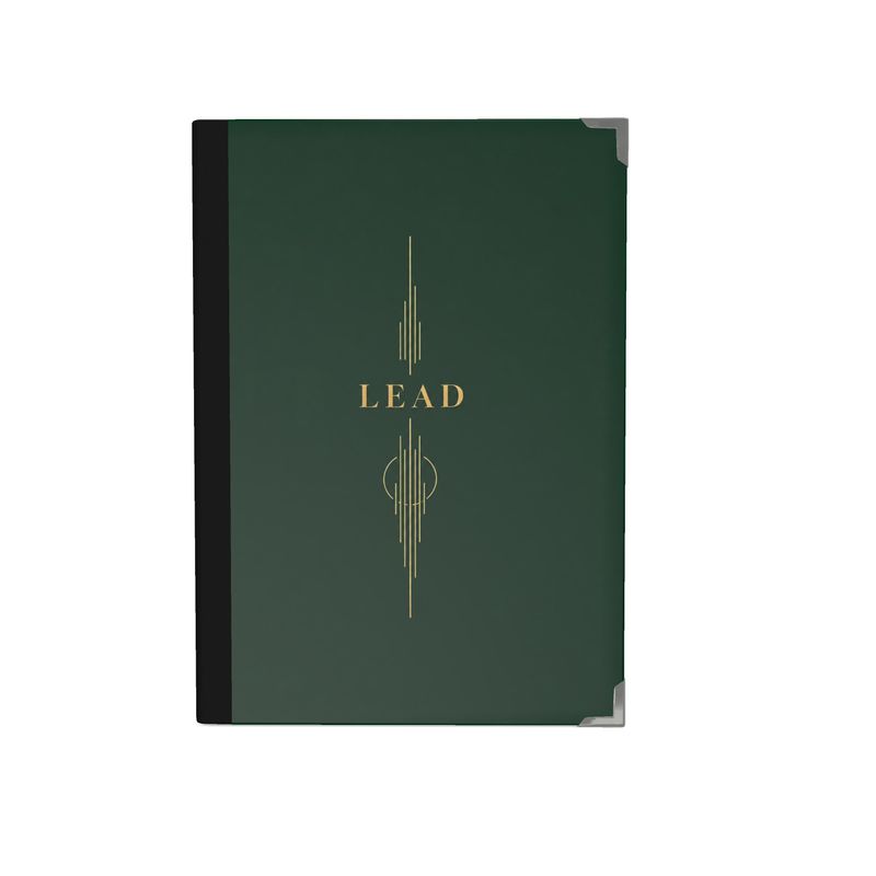 LEAD Hand-Bound Journal (in Green)
