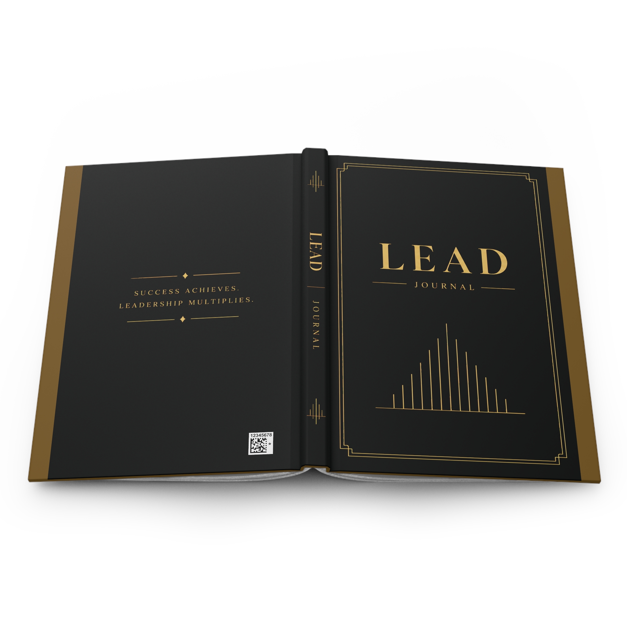LEAD Hardcover Journal (in Black) - Image 2