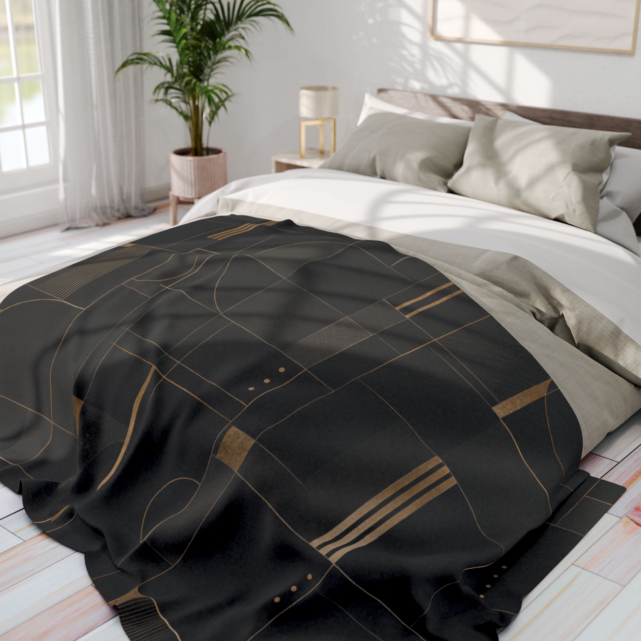 Mastermind Arctic Fleece Blanket (No. 01) - Image 11
