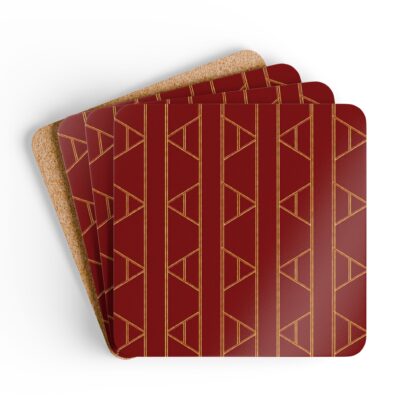 Kingston Coaster Set (in Red)