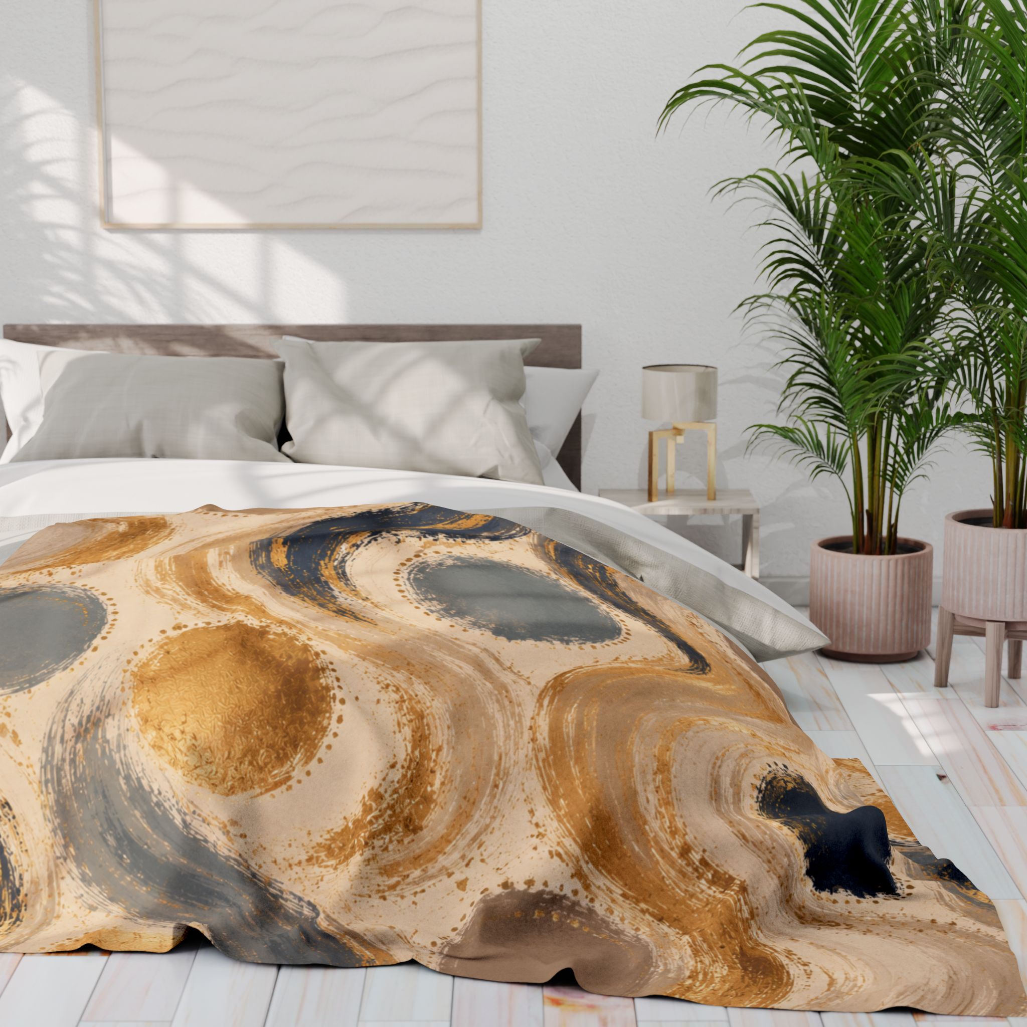 Encaenia Arctic Fleece Blanket (No. 01) - Image 6