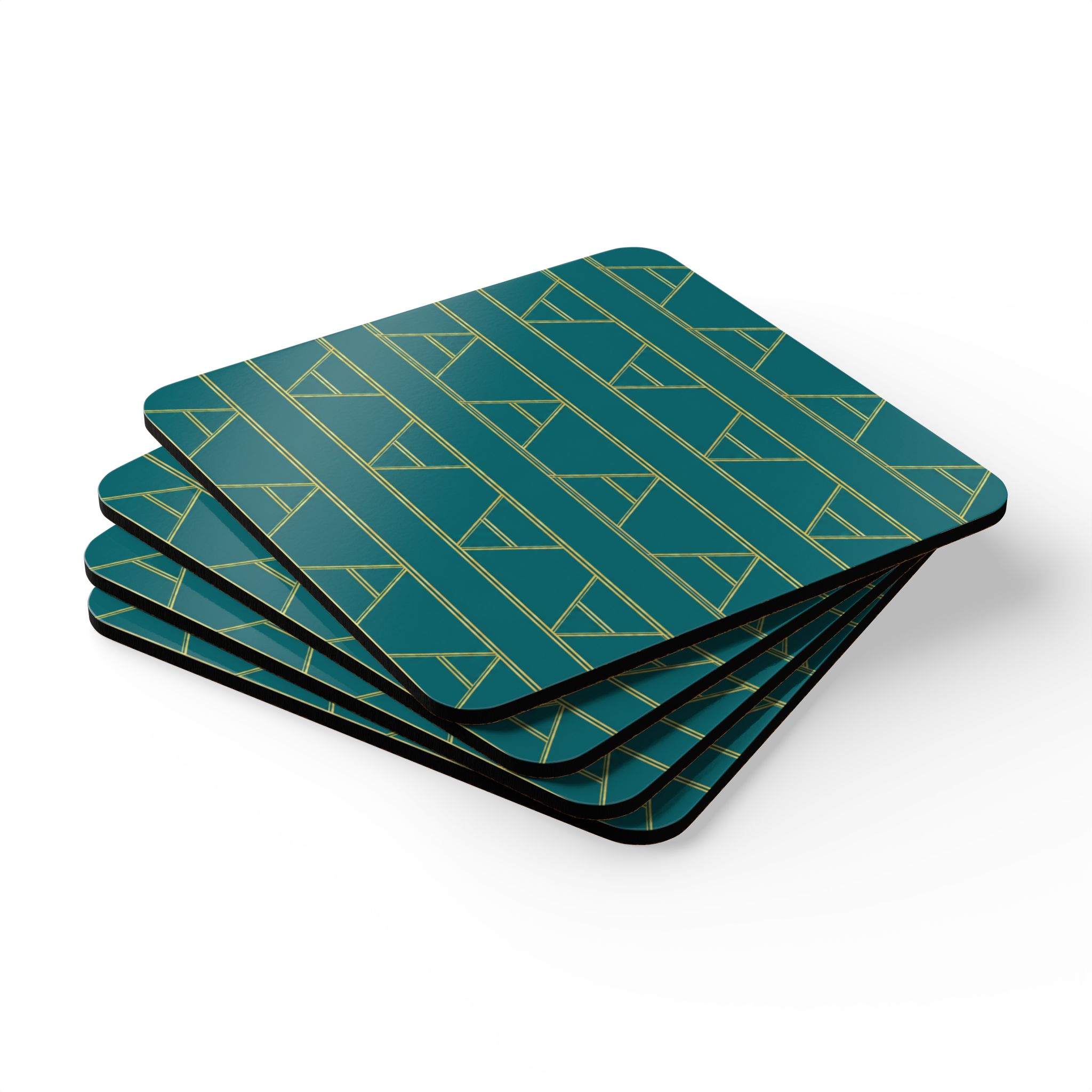Kingston Coaster Set (in Teal) - Image 2