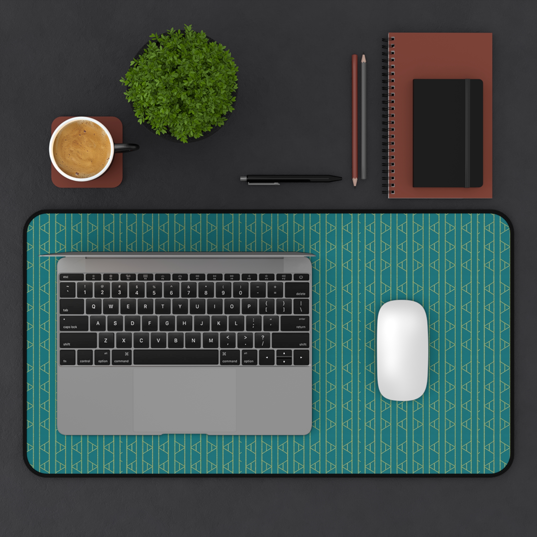 Kingston Desk Mat (in Teal) - Image 13