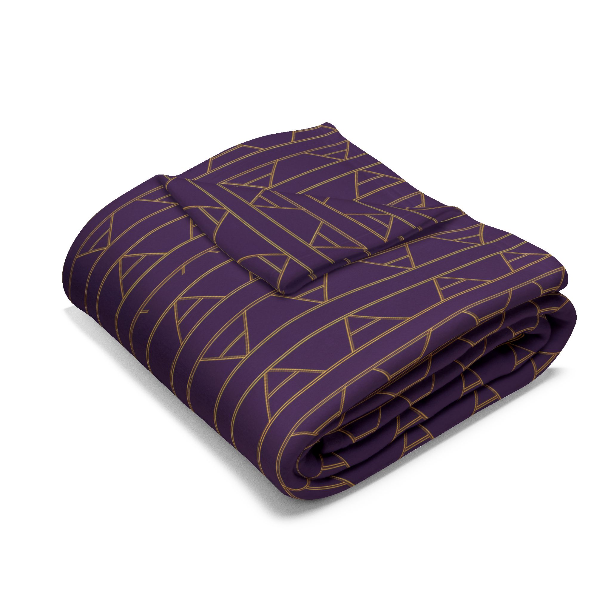 Kingston Arctic Fleece Blanket (in Purple)