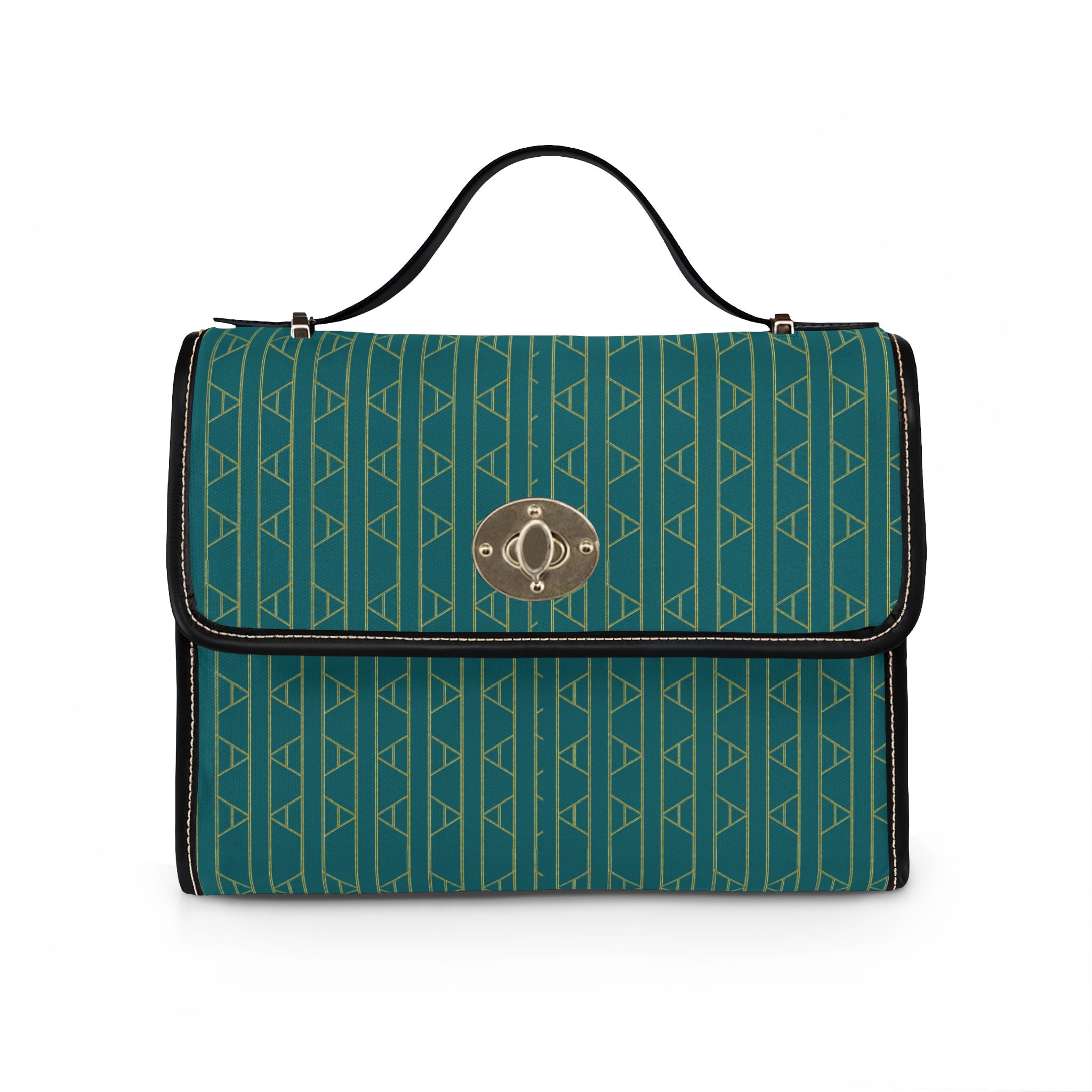 Kingston Canvas Bag (in Teal) - Image 6