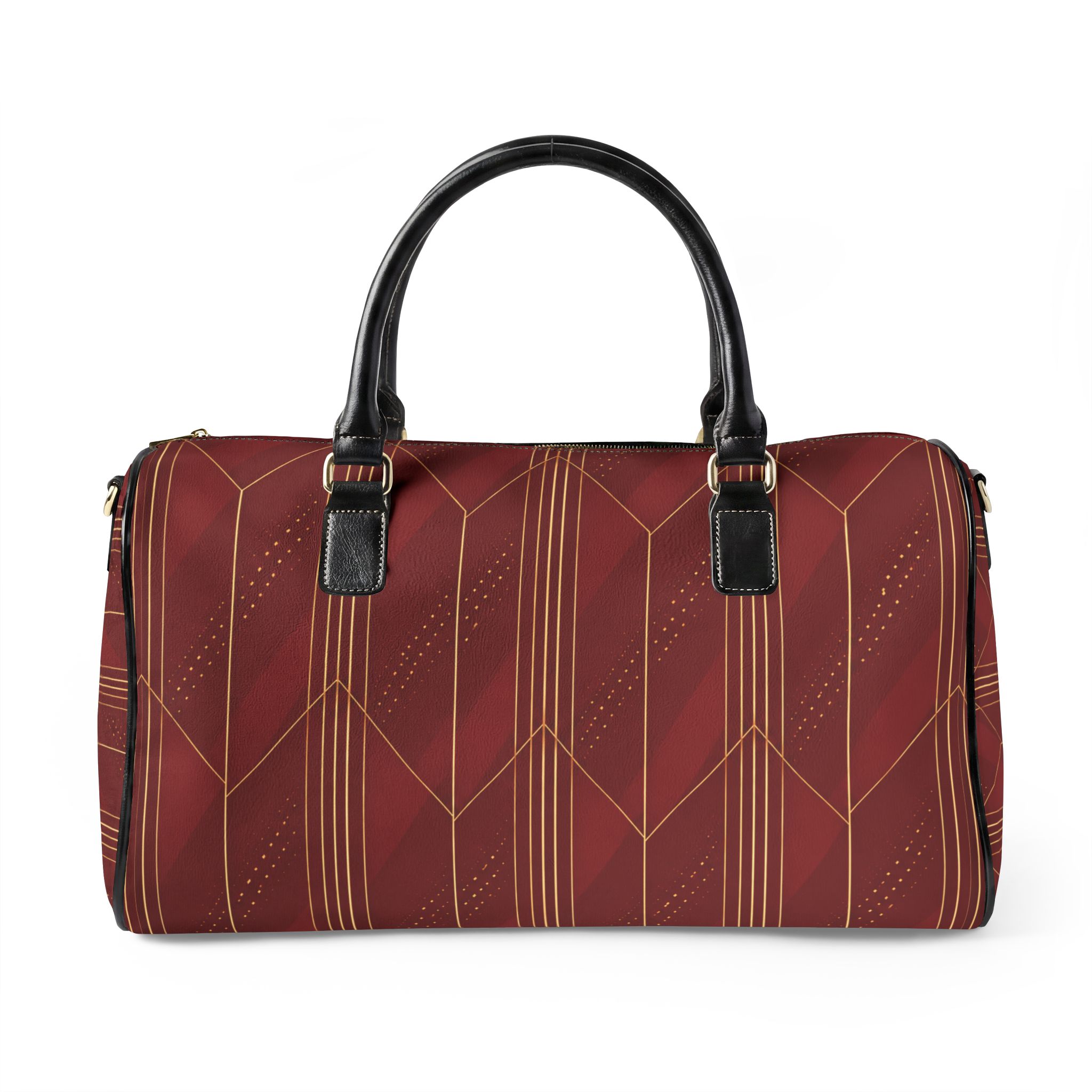 Endeavour Weekender Bag (in Red) - Image 5