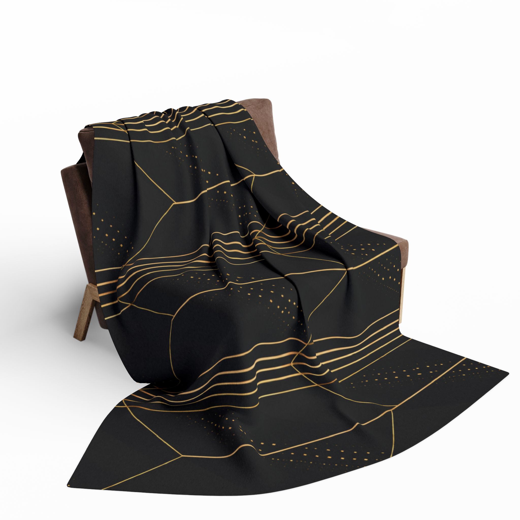 Endeavour Arctic Fleece Blanket (in Black) - Image 4