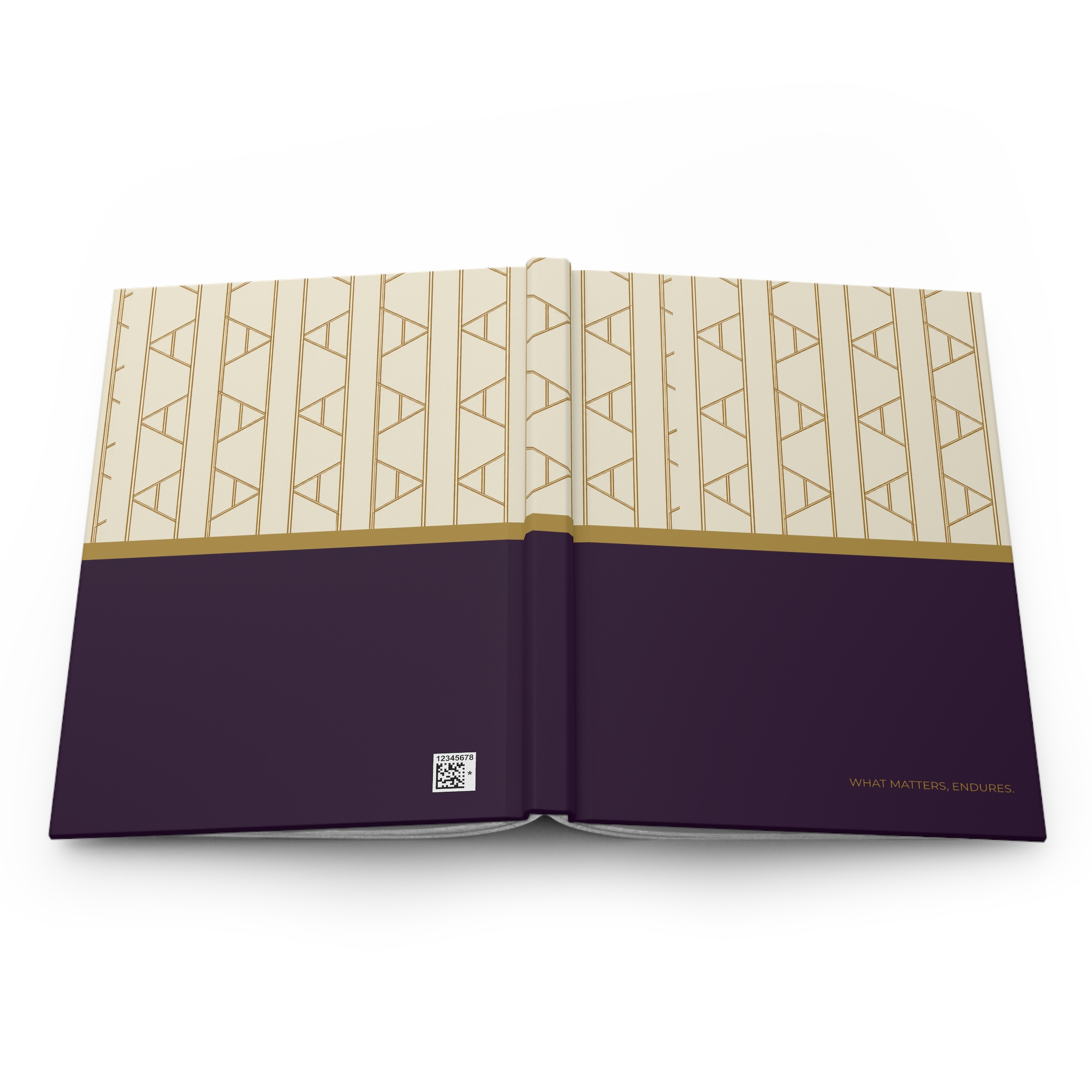 Kingston Action Journal (in Aubergine & Cream) - Image 2