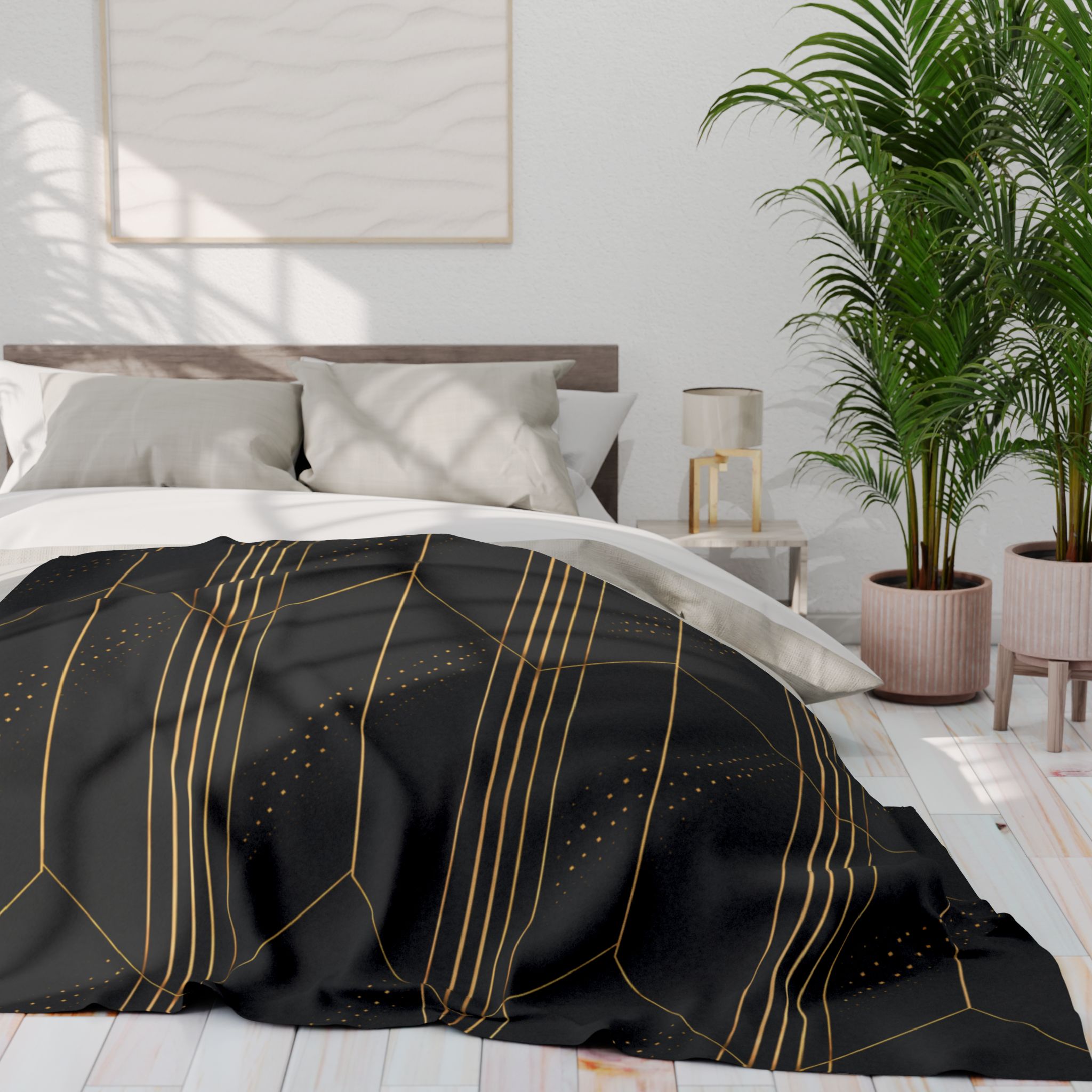 Endeavour Arctic Fleece Blanket (in Black) - Image 6