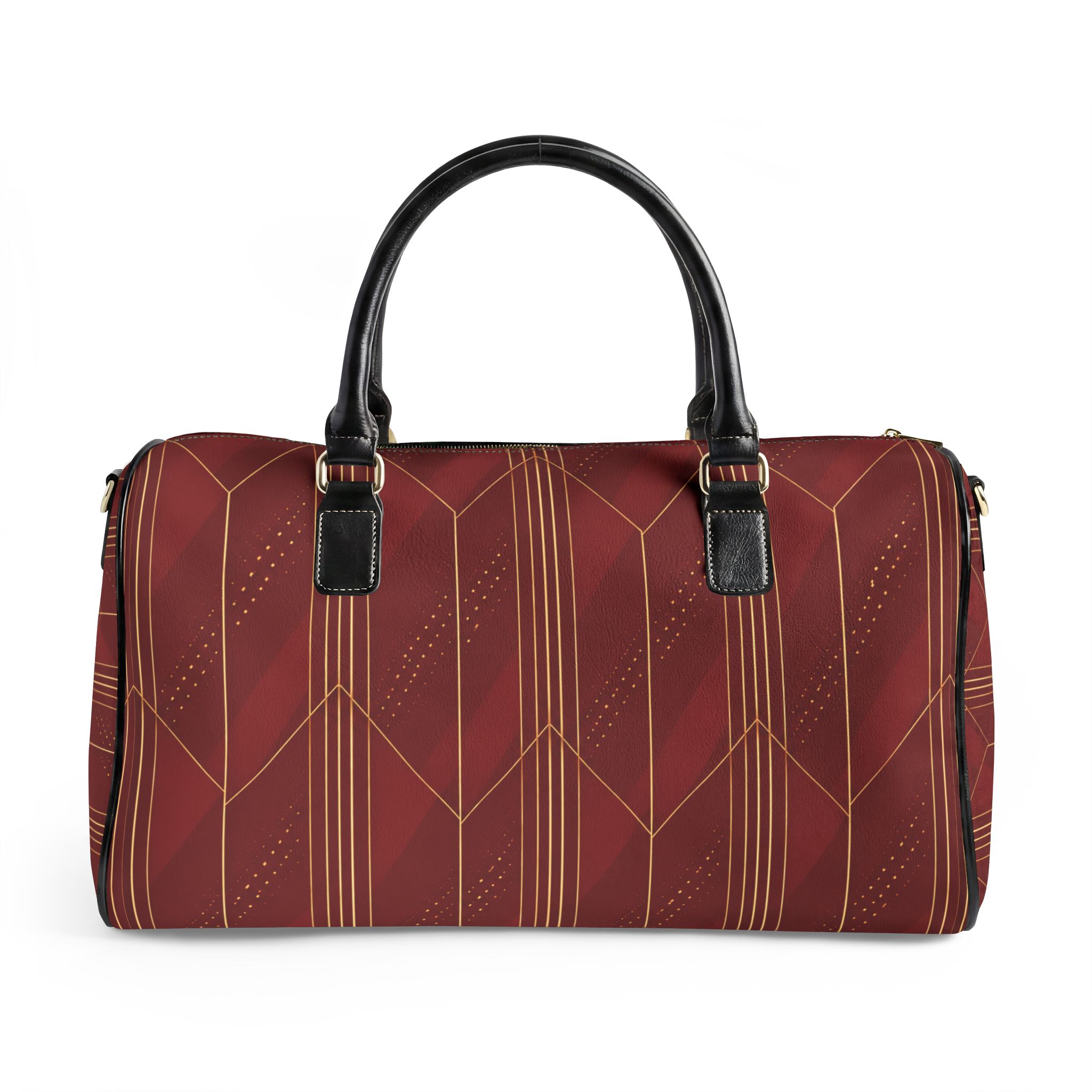Endeavour Weekender Bag (in Red) - Image 6