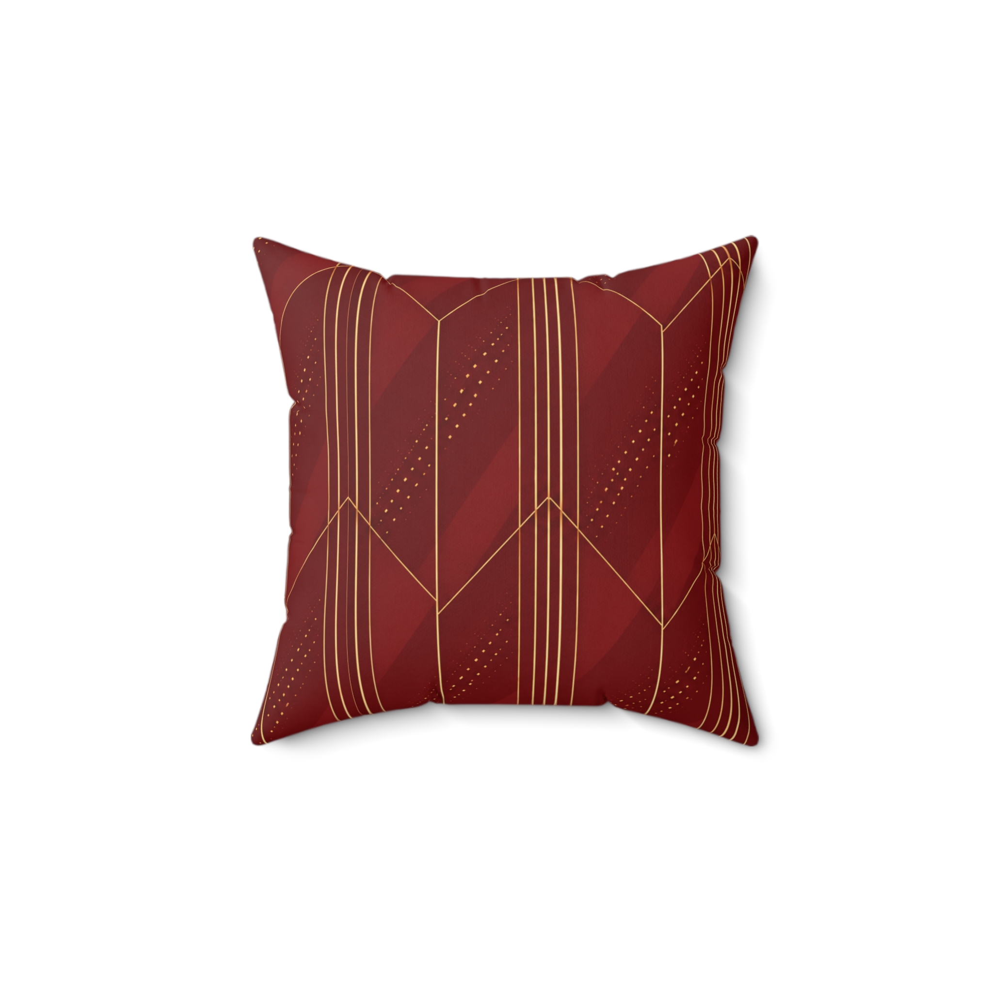 Endeavour Throw Pillow (in Red) - Image 2