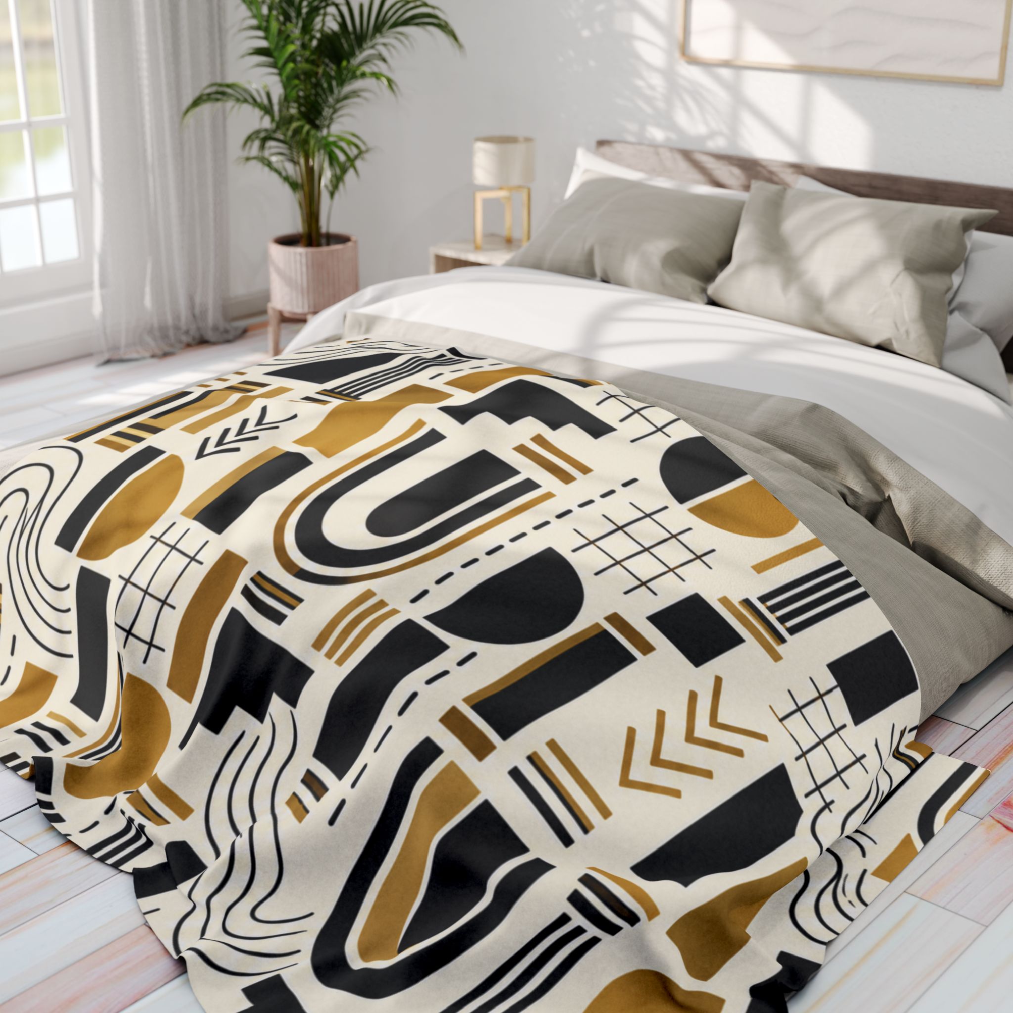 Portico Arctic Fleece Blanket (No. 05) - Image 11