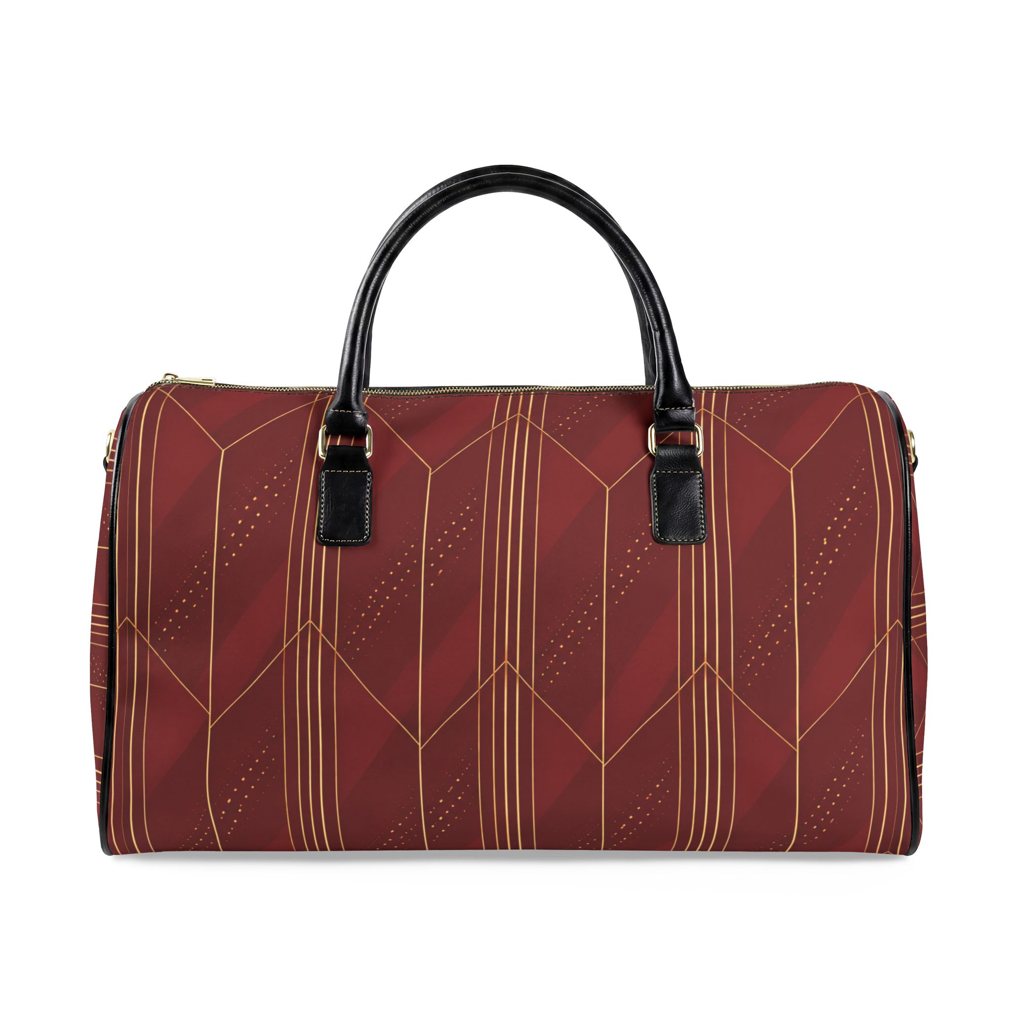 Endeavour Weekender Bag (in Red) - Image 2