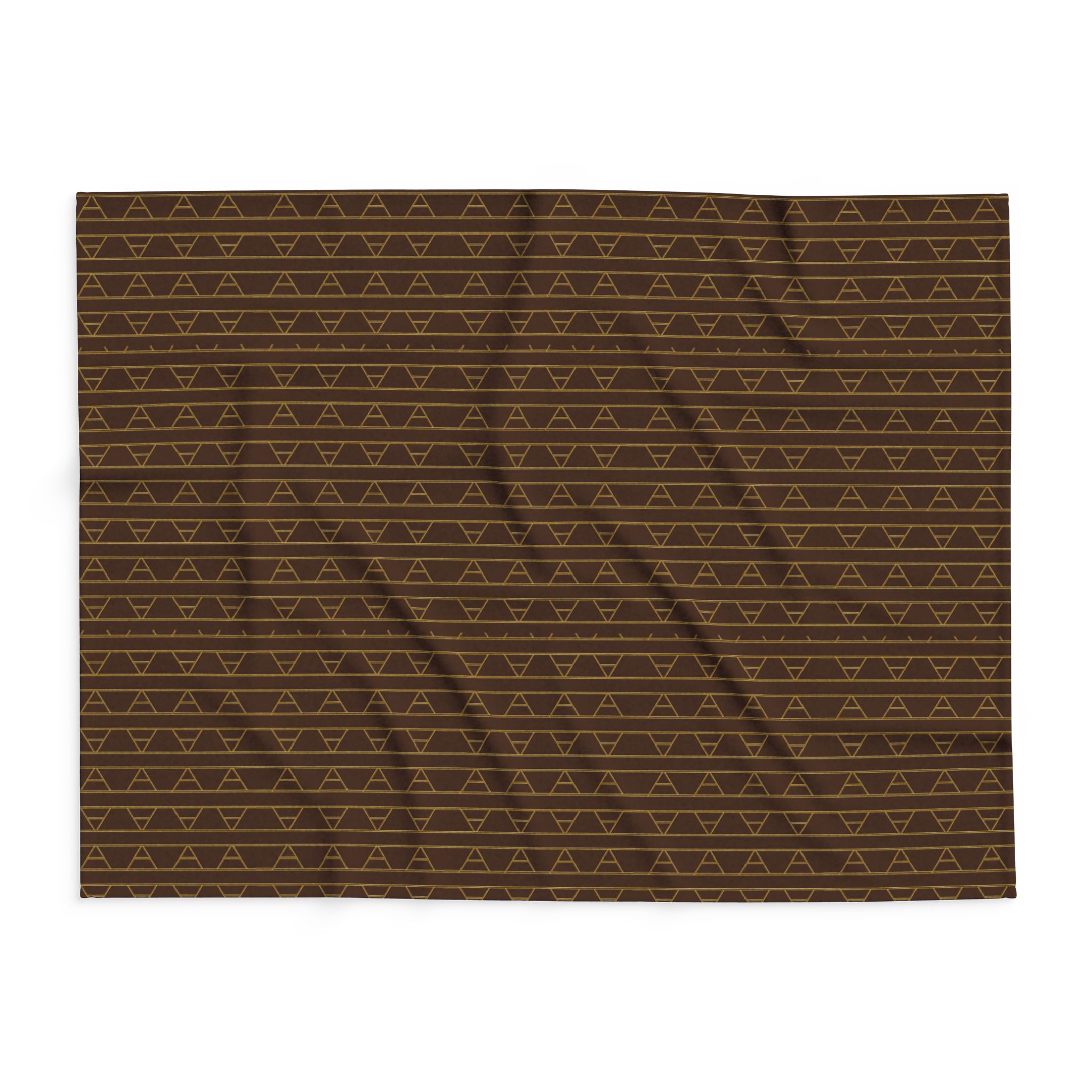 Kingston Arctic Fleece Blanket (in Brown) - Image 3