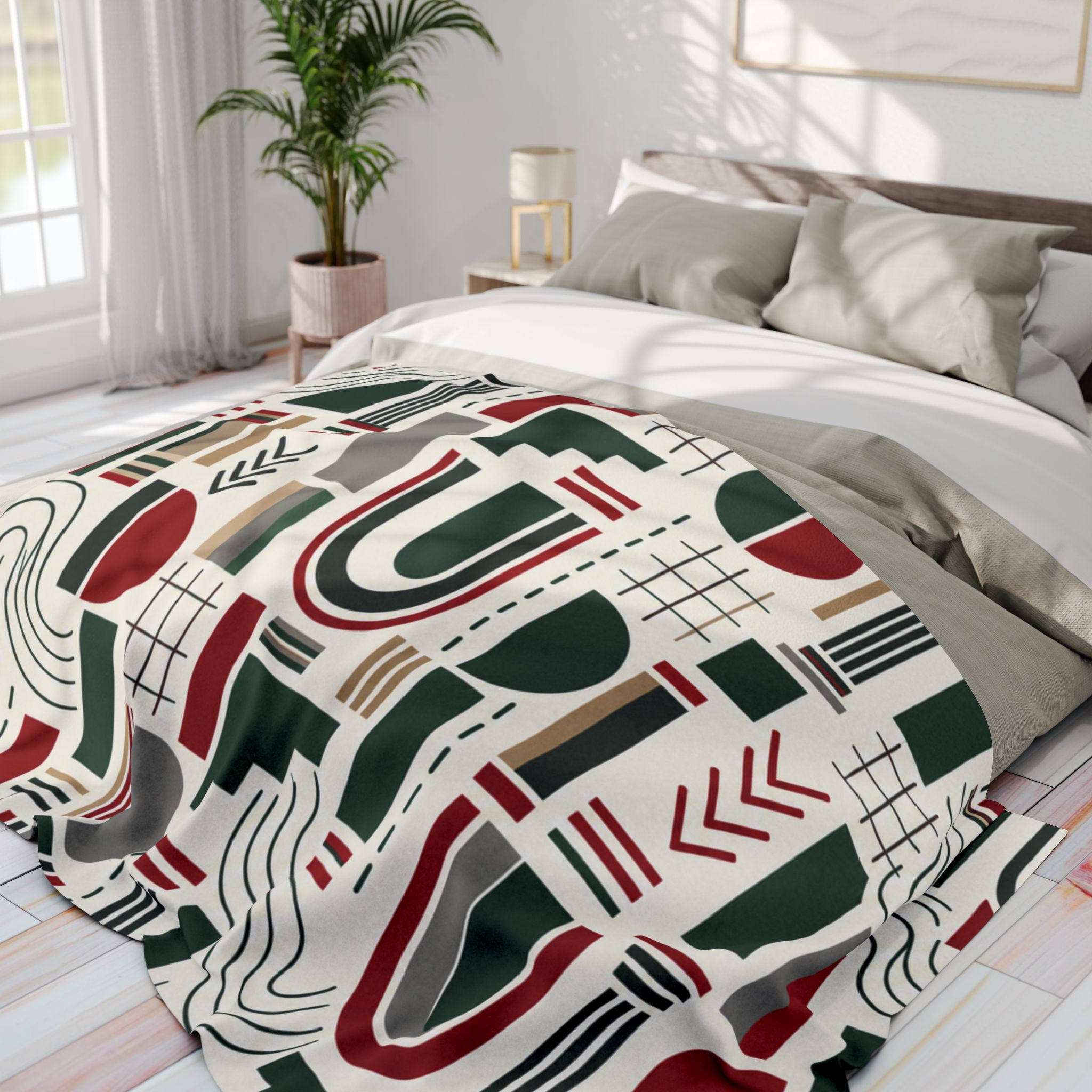 Portico Arctic Fleece Blanket (No. 04) - Image 11