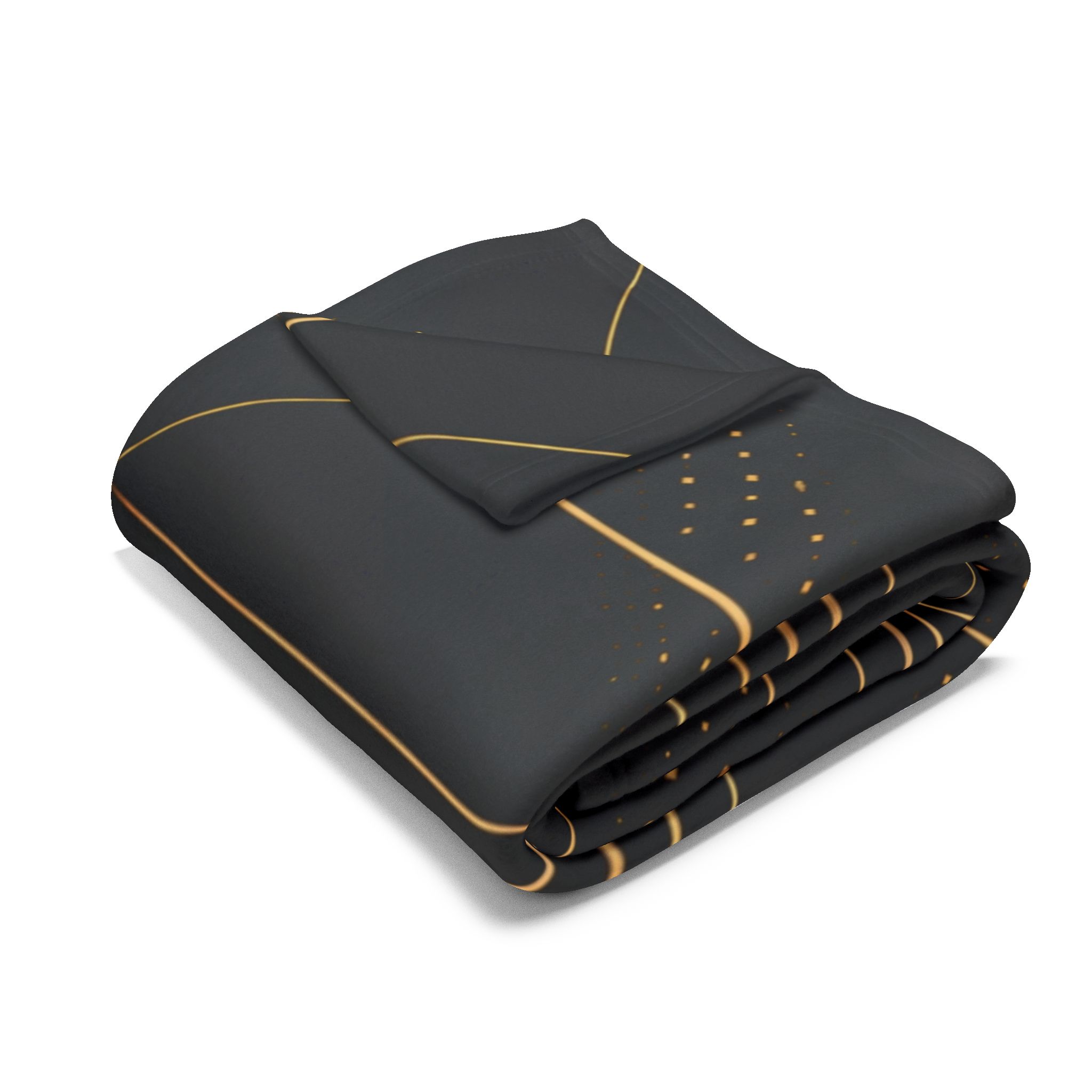 Endeavour Arctic Fleece Blanket (in Black)