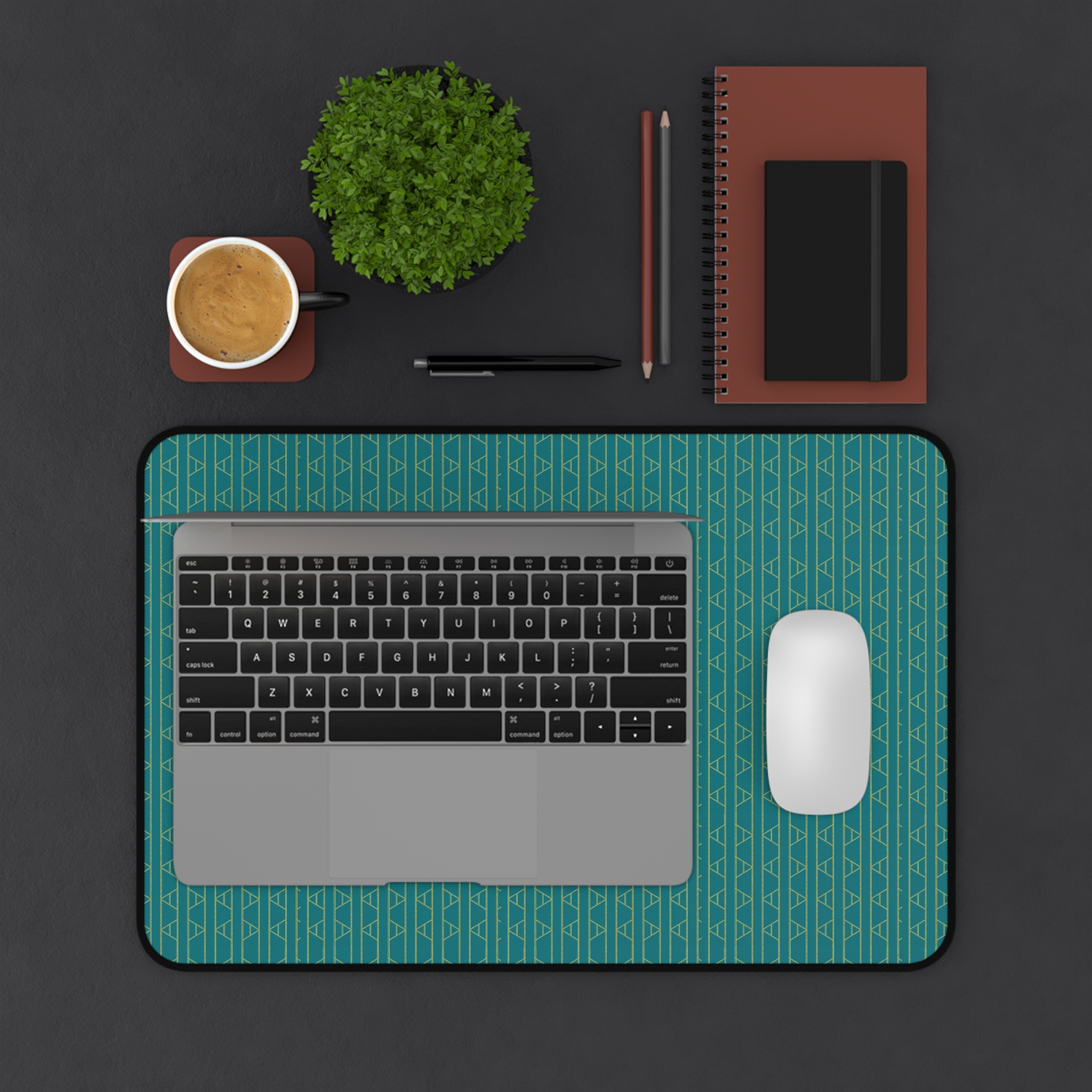 Kingston Desk Mat (in Teal) - Image 8