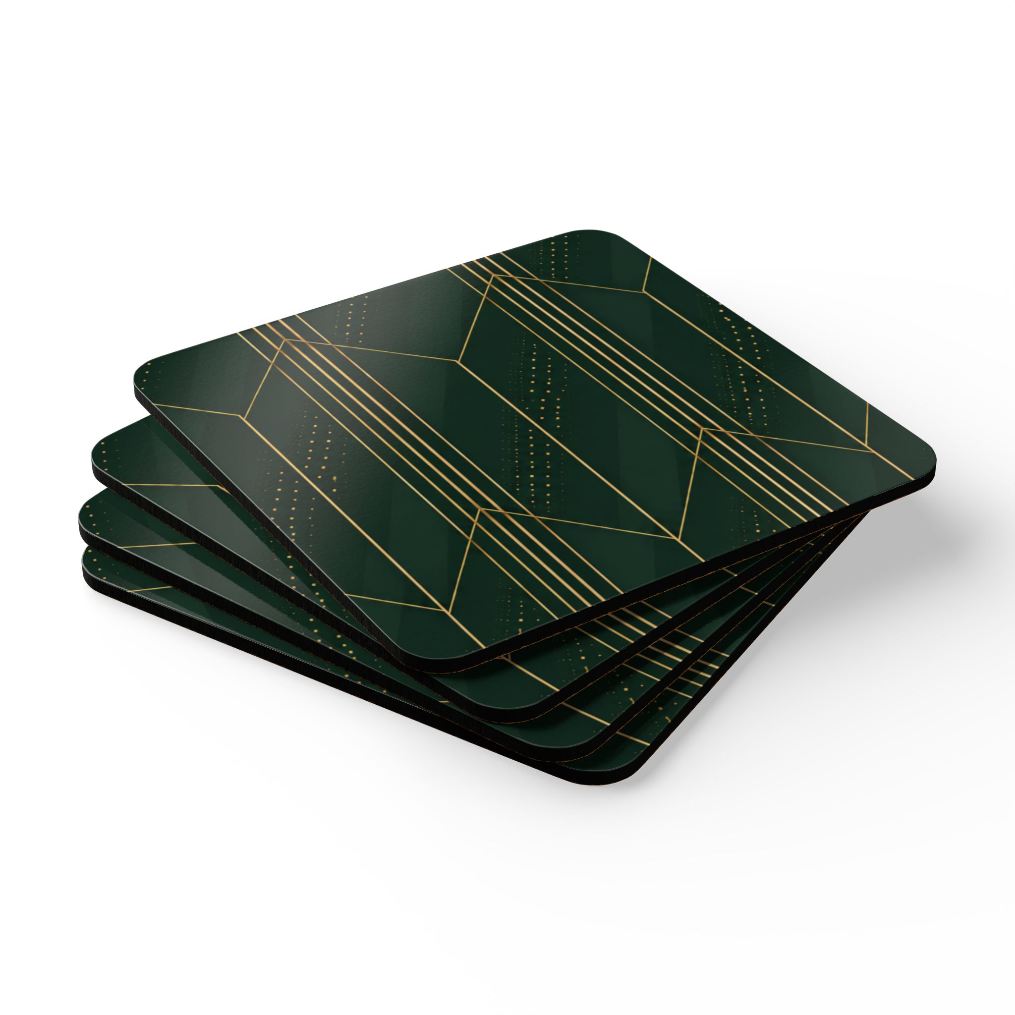 Endeavour Coaster Set (in Green) - Image 2