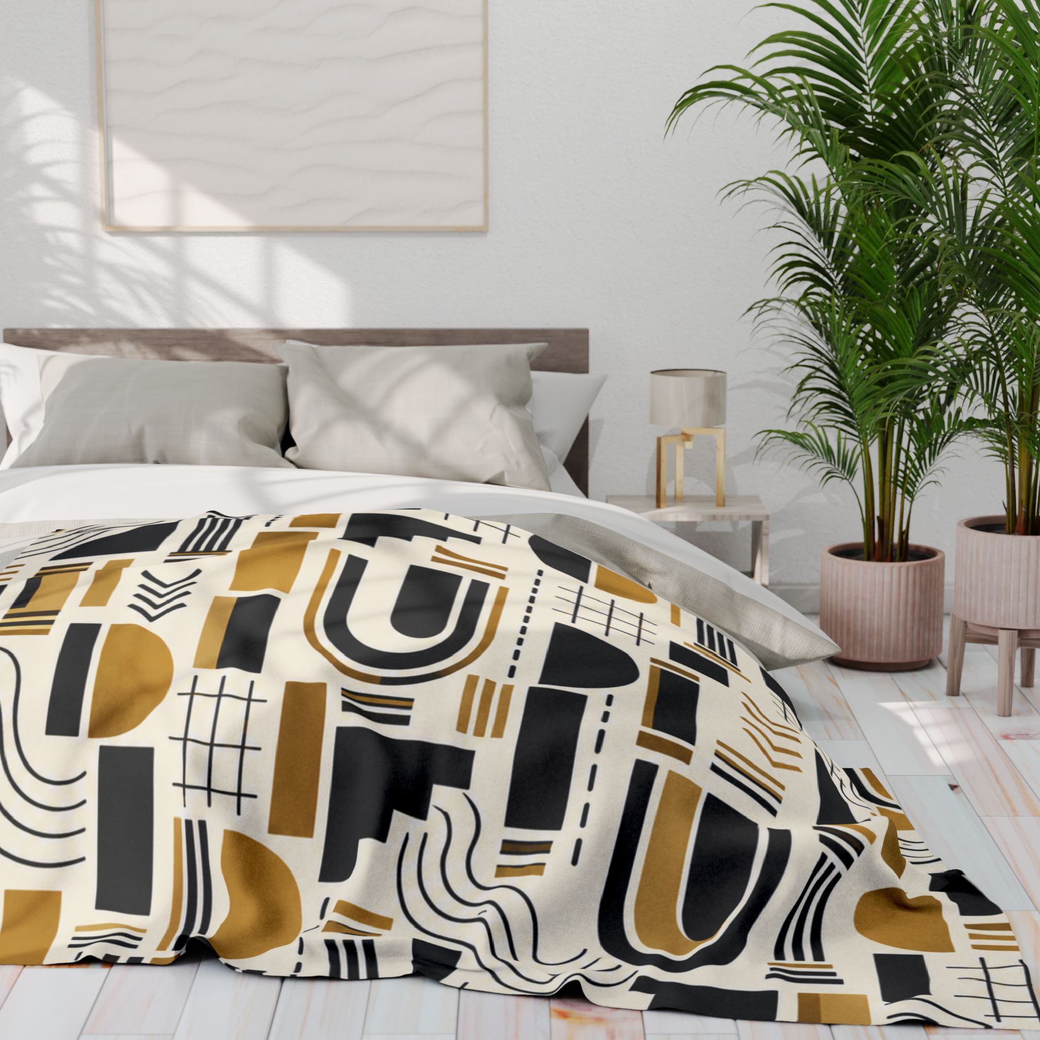 Portico Arctic Fleece Blanket (No. 05) - Image 12
