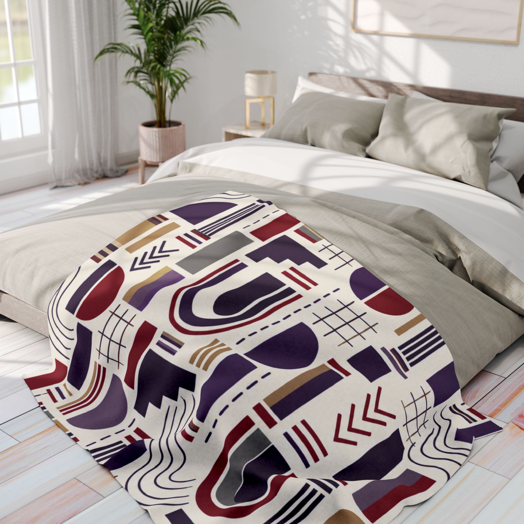Portico Arctic Fleece Blanket (No. 03) - Image 5