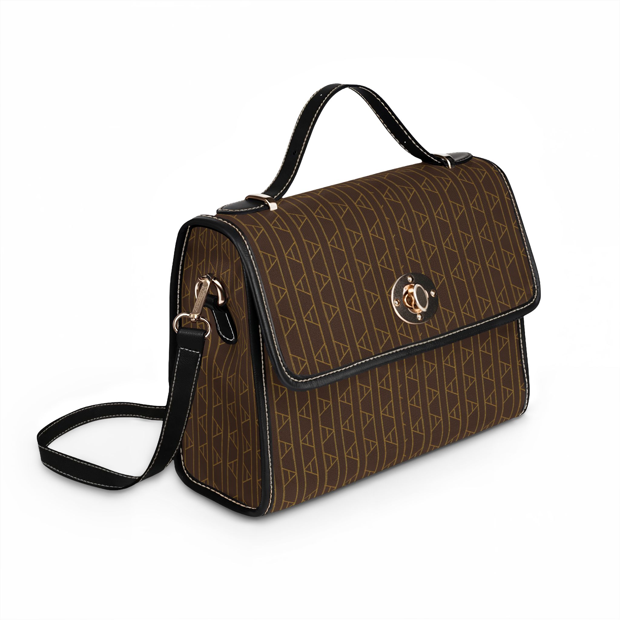 Kingston Canvas Bag (in Brown) - Image 9