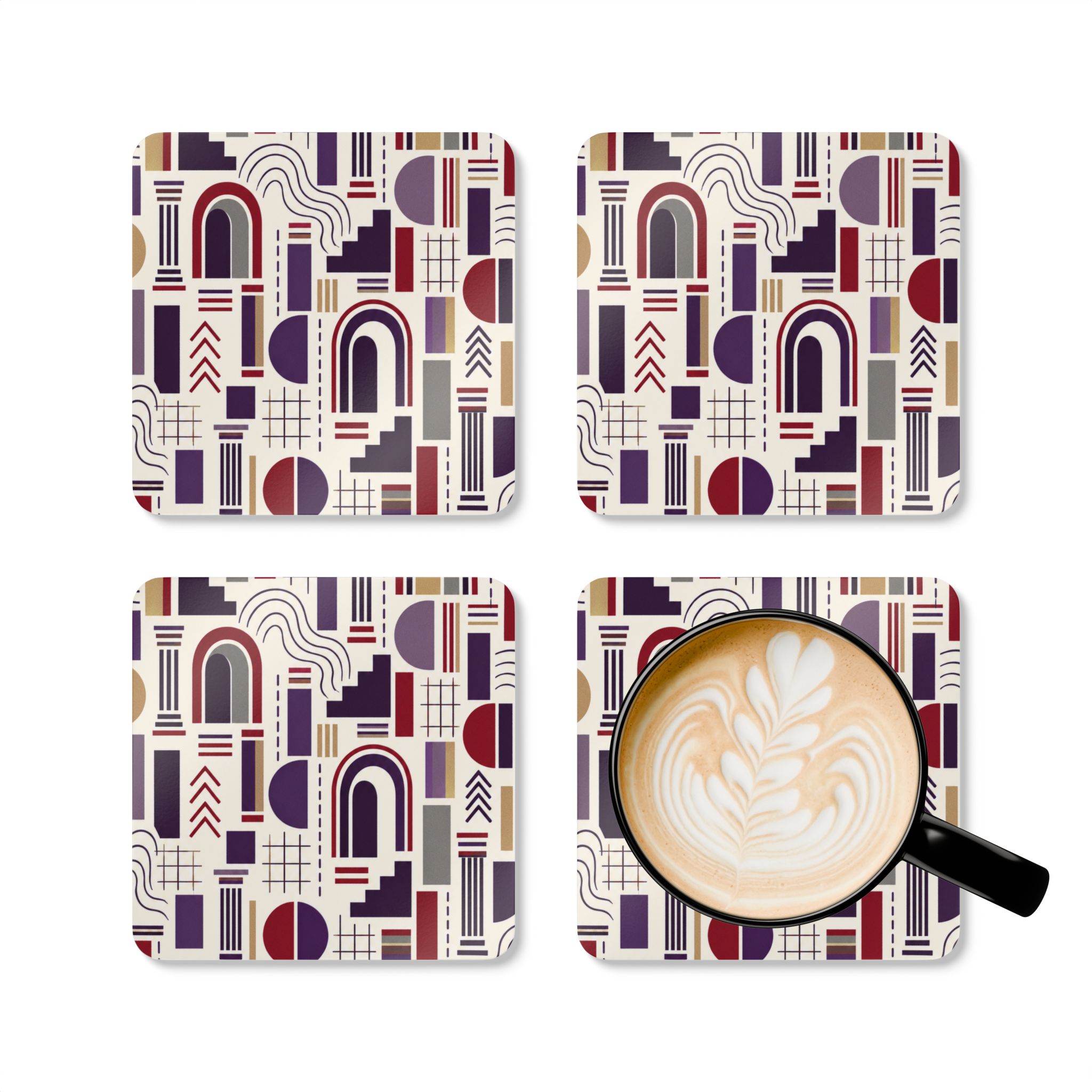 Portico Coaster Set (No. 03) - Image 5