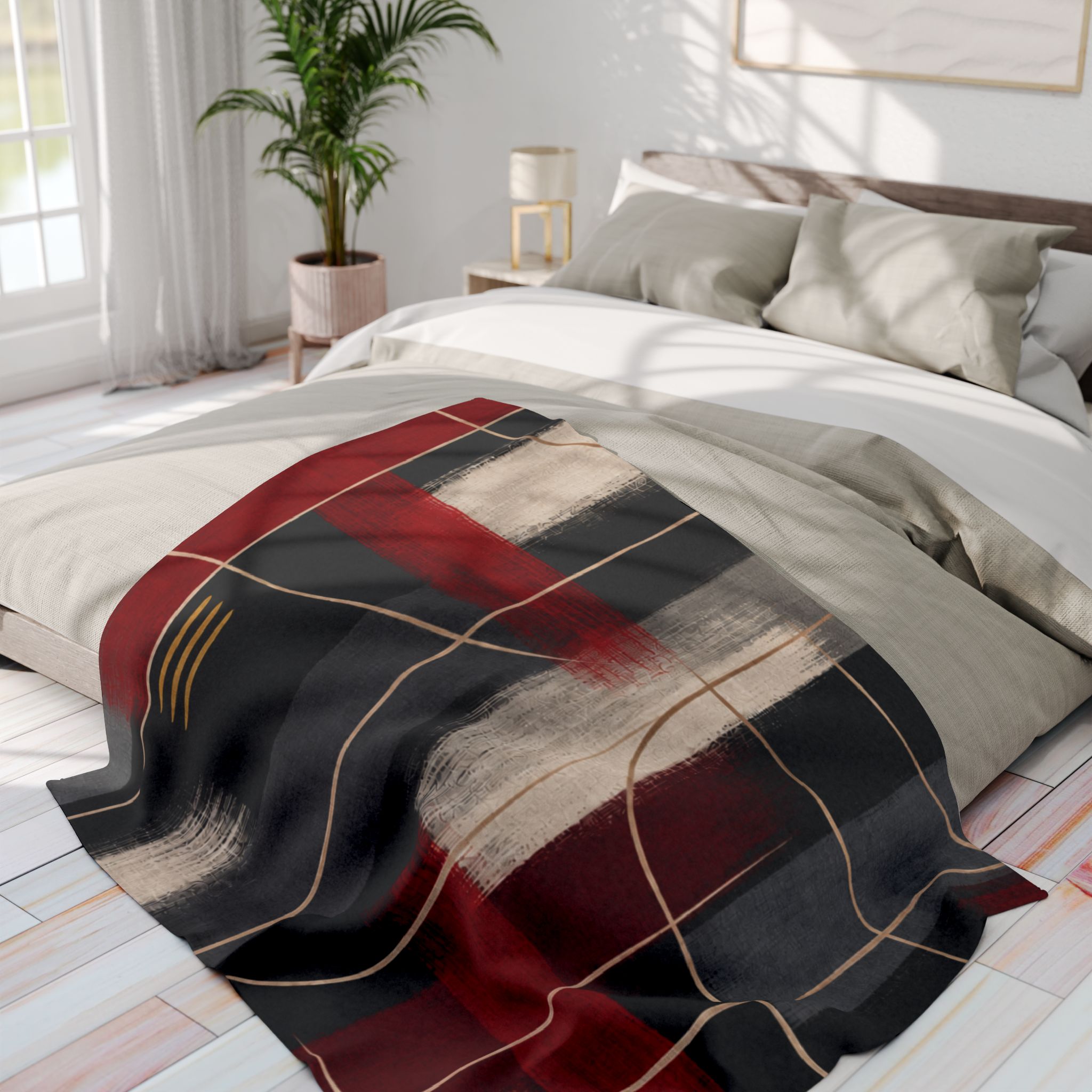 Cantonments Arctic Fleece Blanket (No. 01) - Image 5