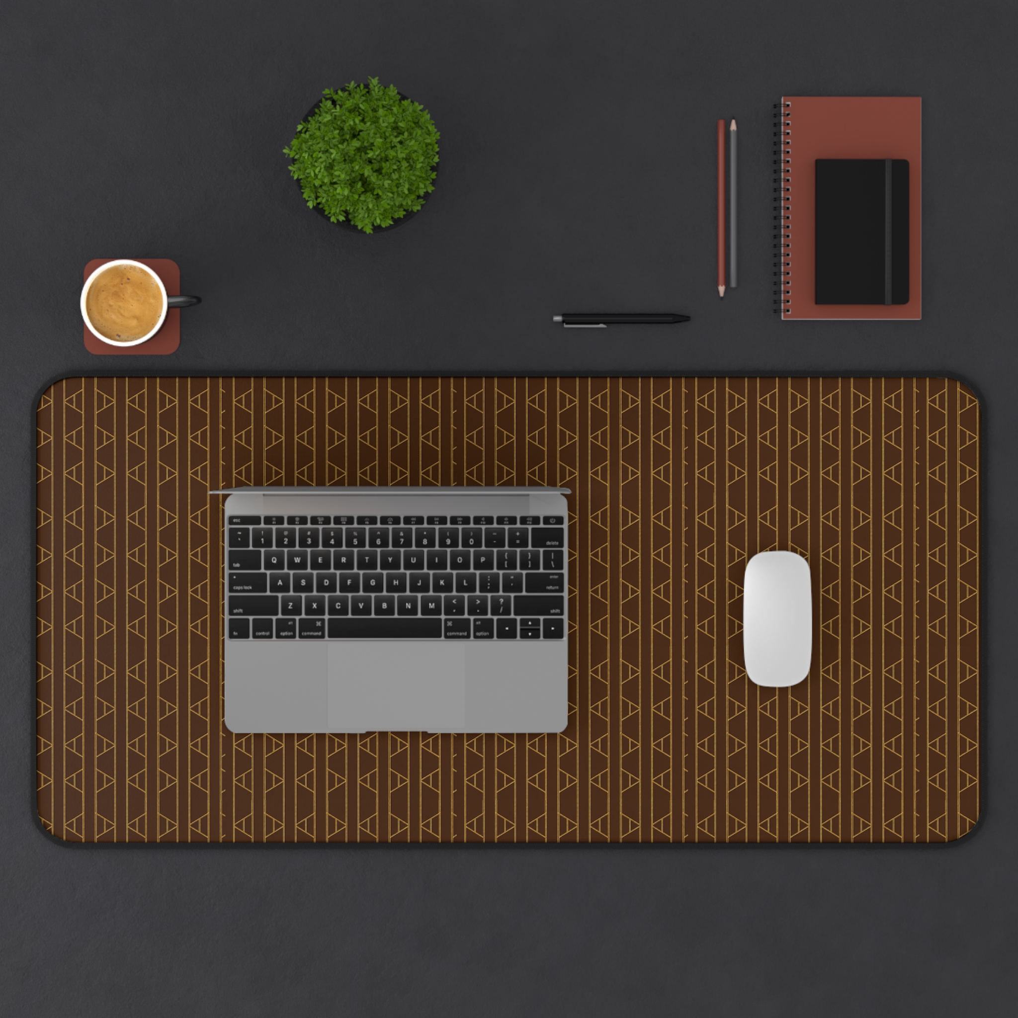 Kingston Desk Mat (in Brown) - Image 3