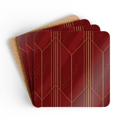 Endeavour Coaster Set (in Red)