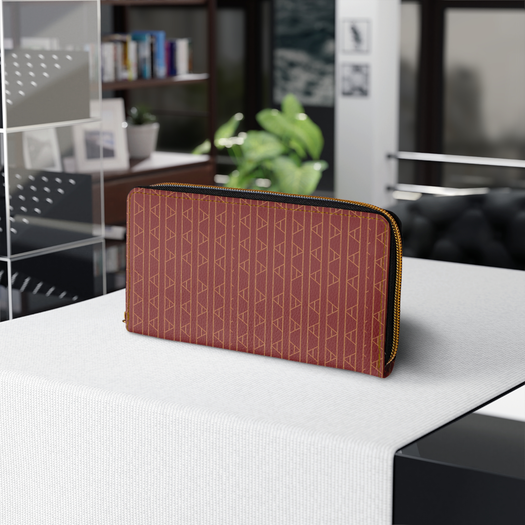 Kingston Zipper Wallet (in Red) - Image 2