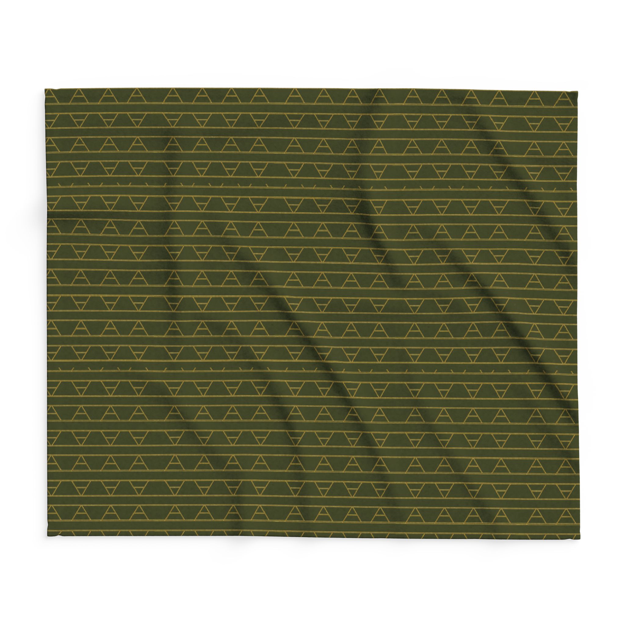 Kingston Arctic Fleece Blanket (in Olive) - Image 8